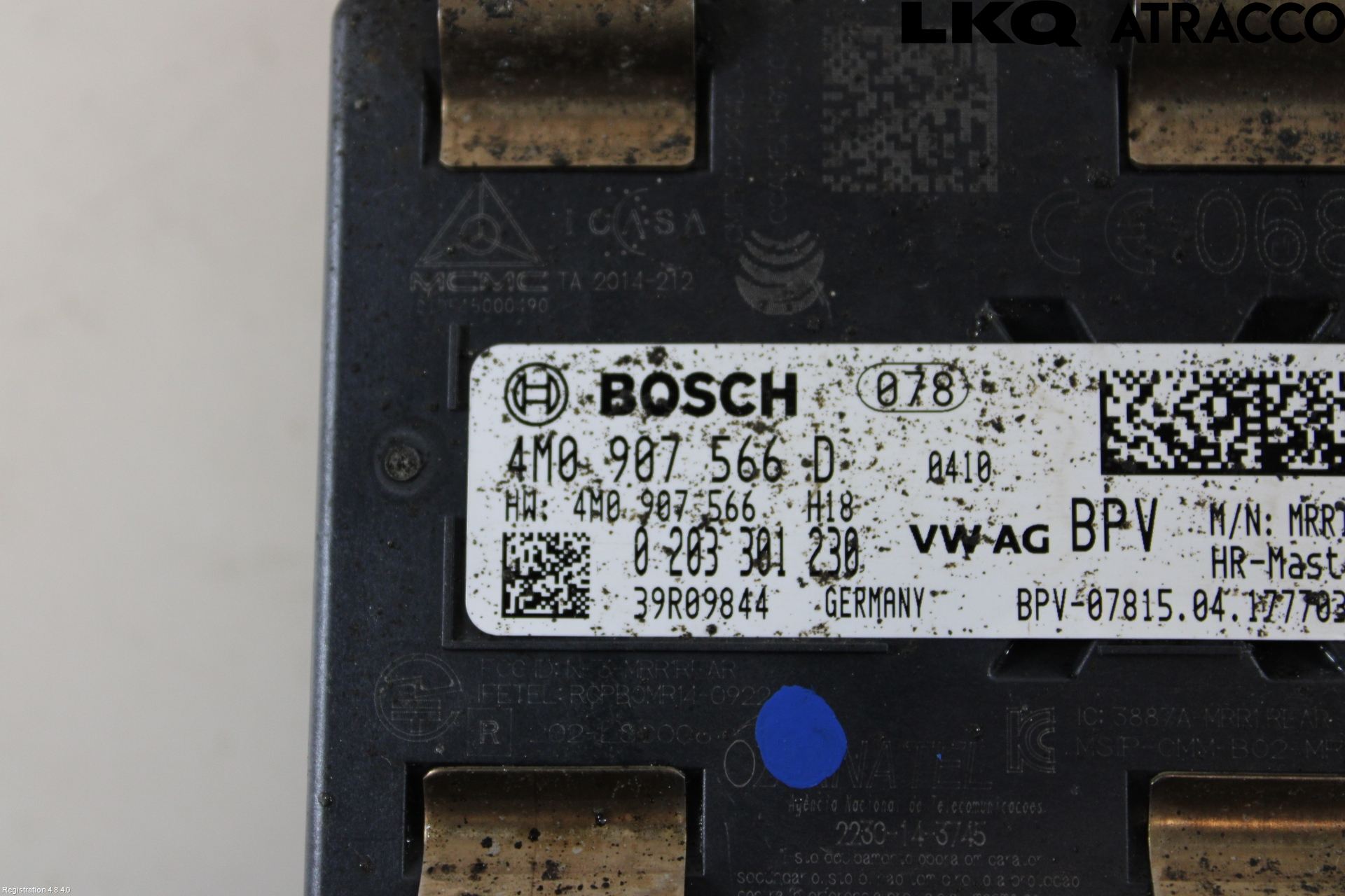 Audi Q7/SQ7 Sensor Aktivt Kollisionsskydd