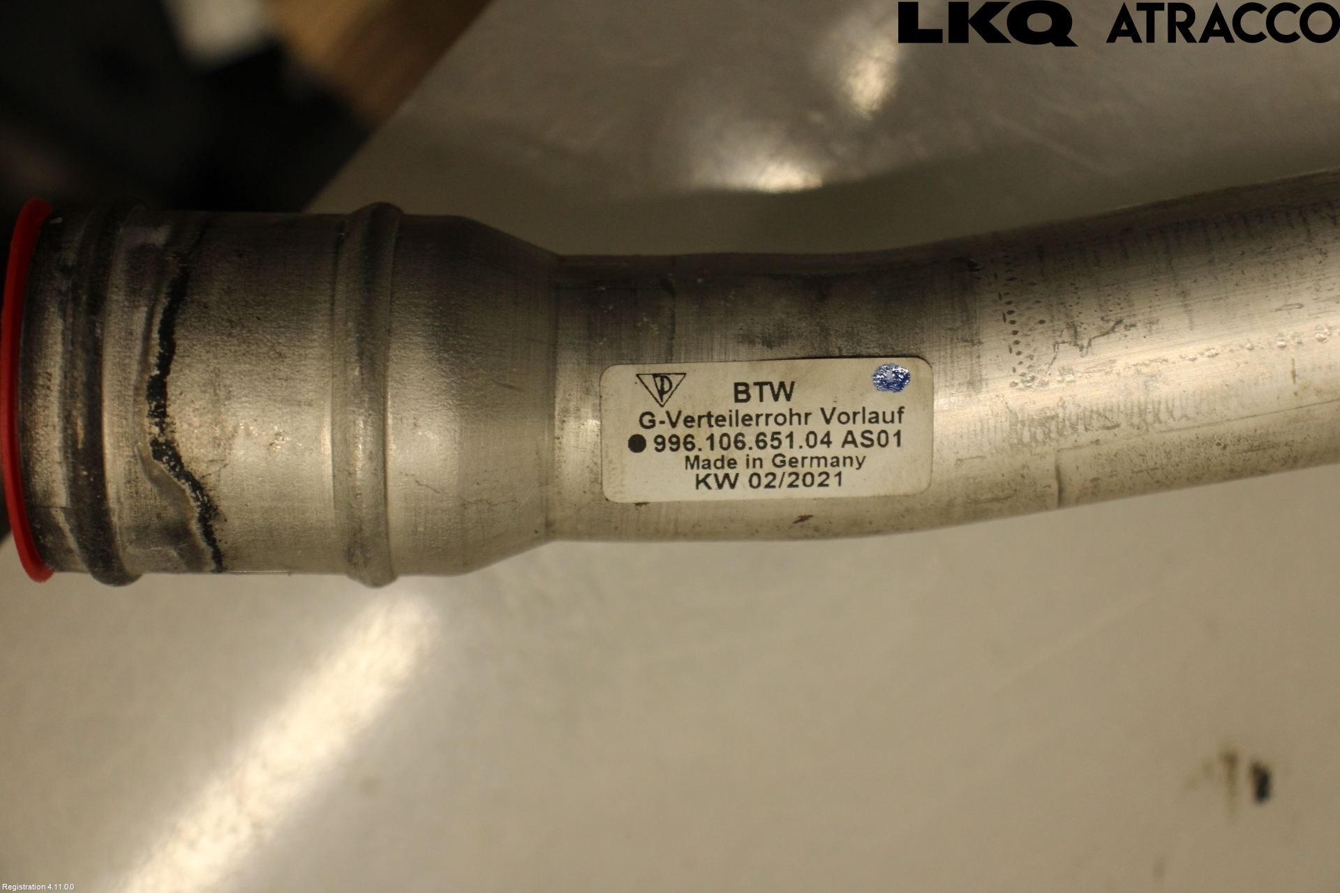 Porsche BOXSTER 96- Kylarslang Fördelningsrör