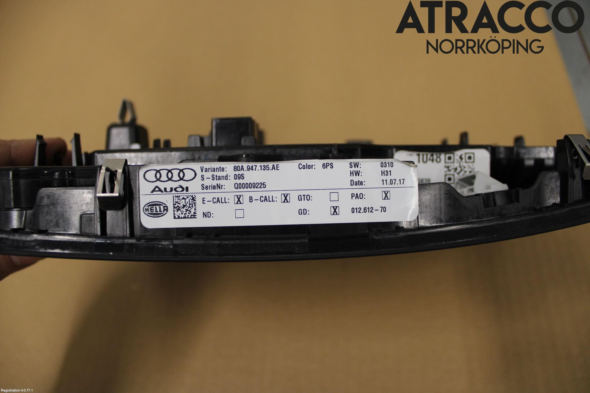 Audi Q5/SQ5 17- Innerbelysning