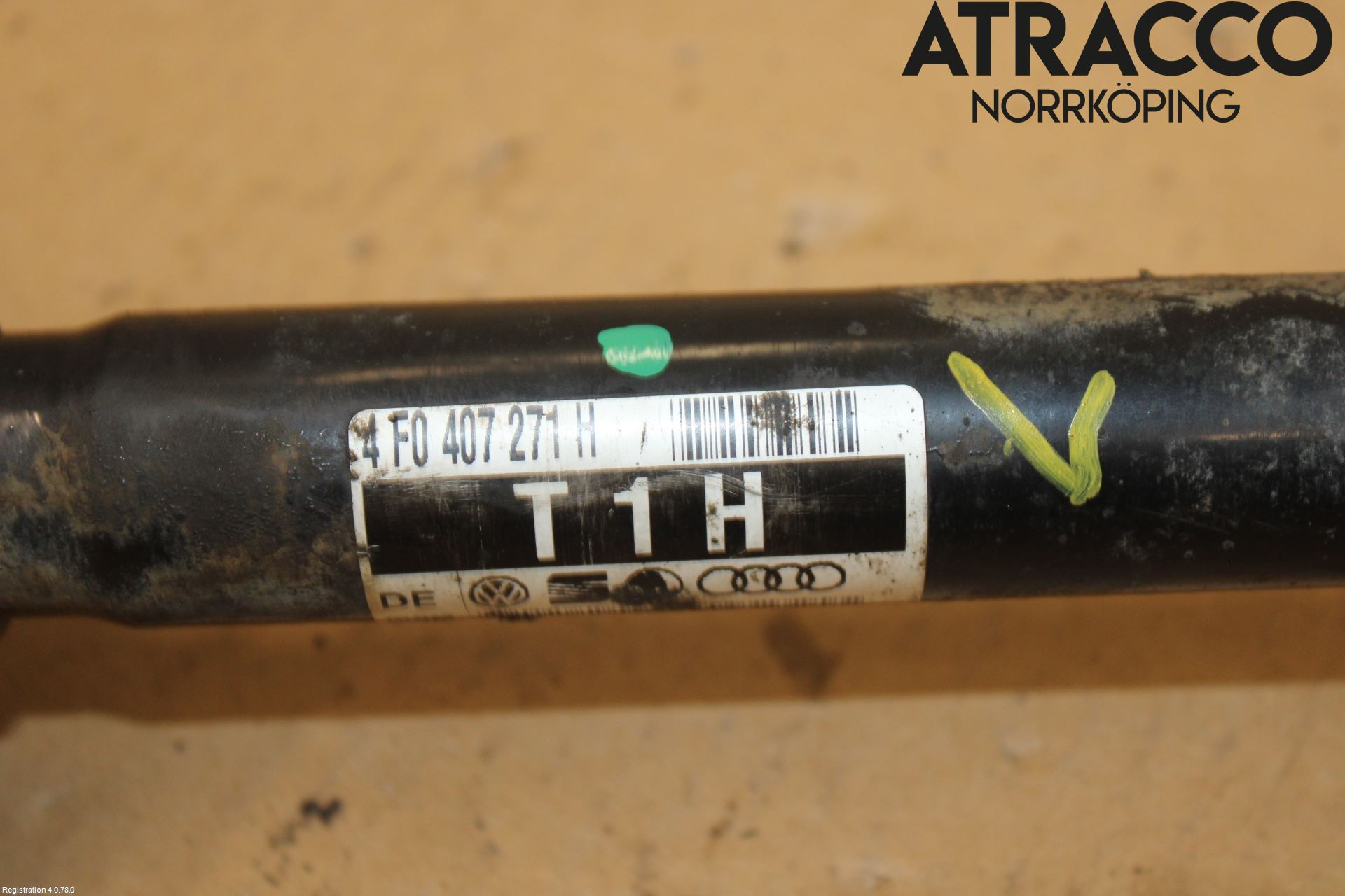 Audi A6/S6     05-11 Drivaxel Fram Vänster