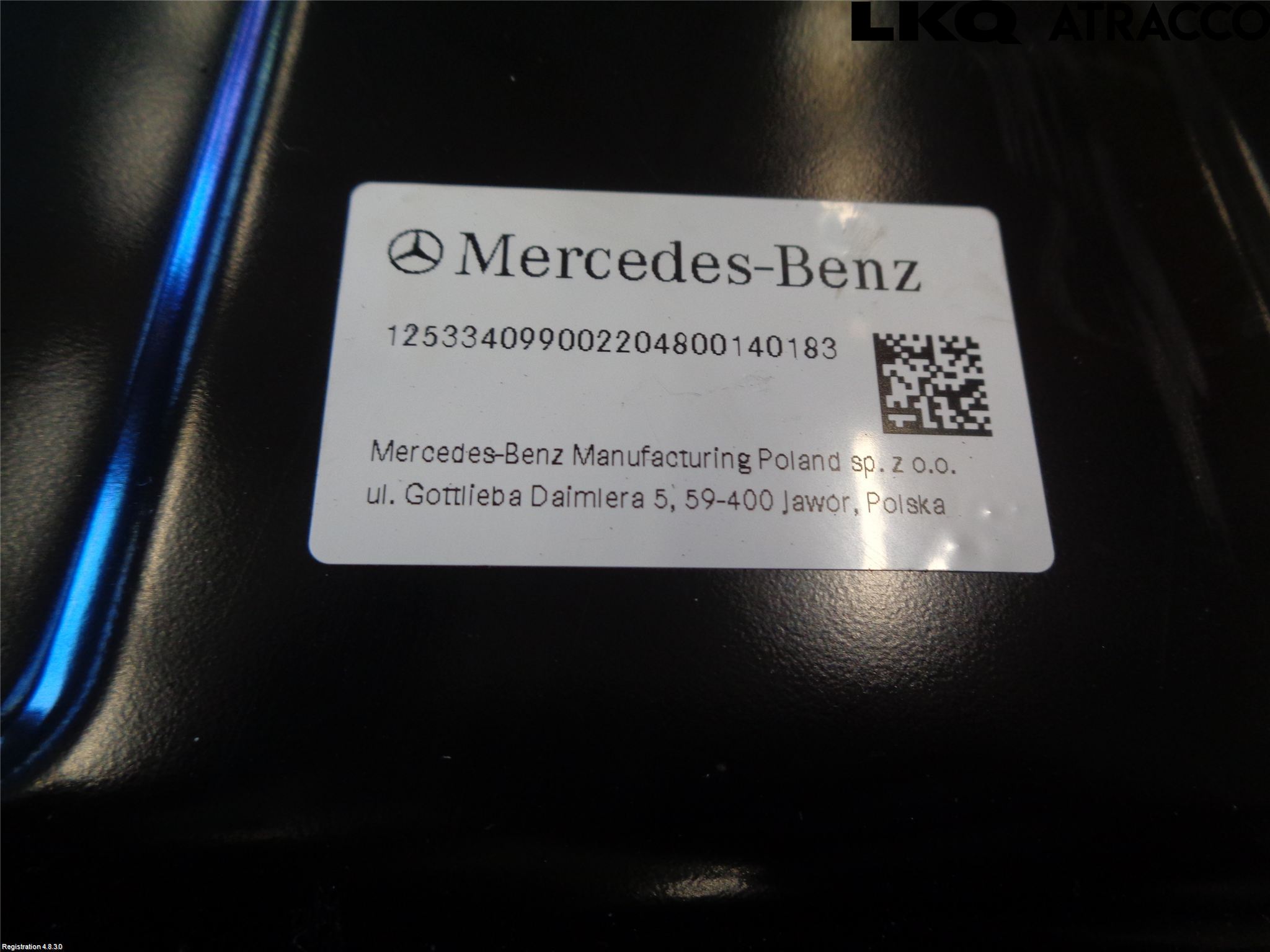 Mercedes-Benz MB GLC-KLASS (X253/C253) 15-22 Batteri Högspänning