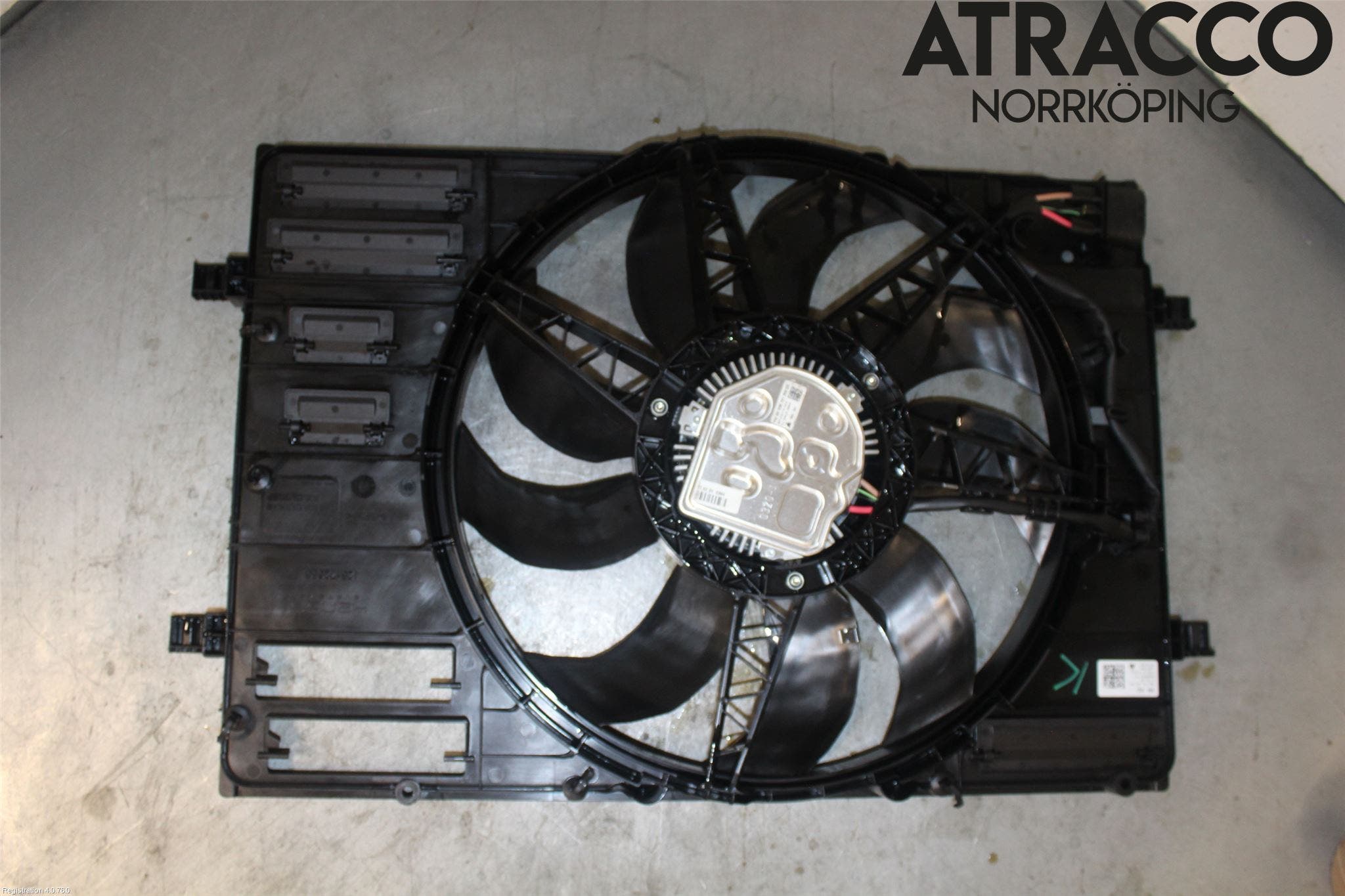 Volkswagen VW GOLF / E-GOLF VII 13-20 Kylfläkt El