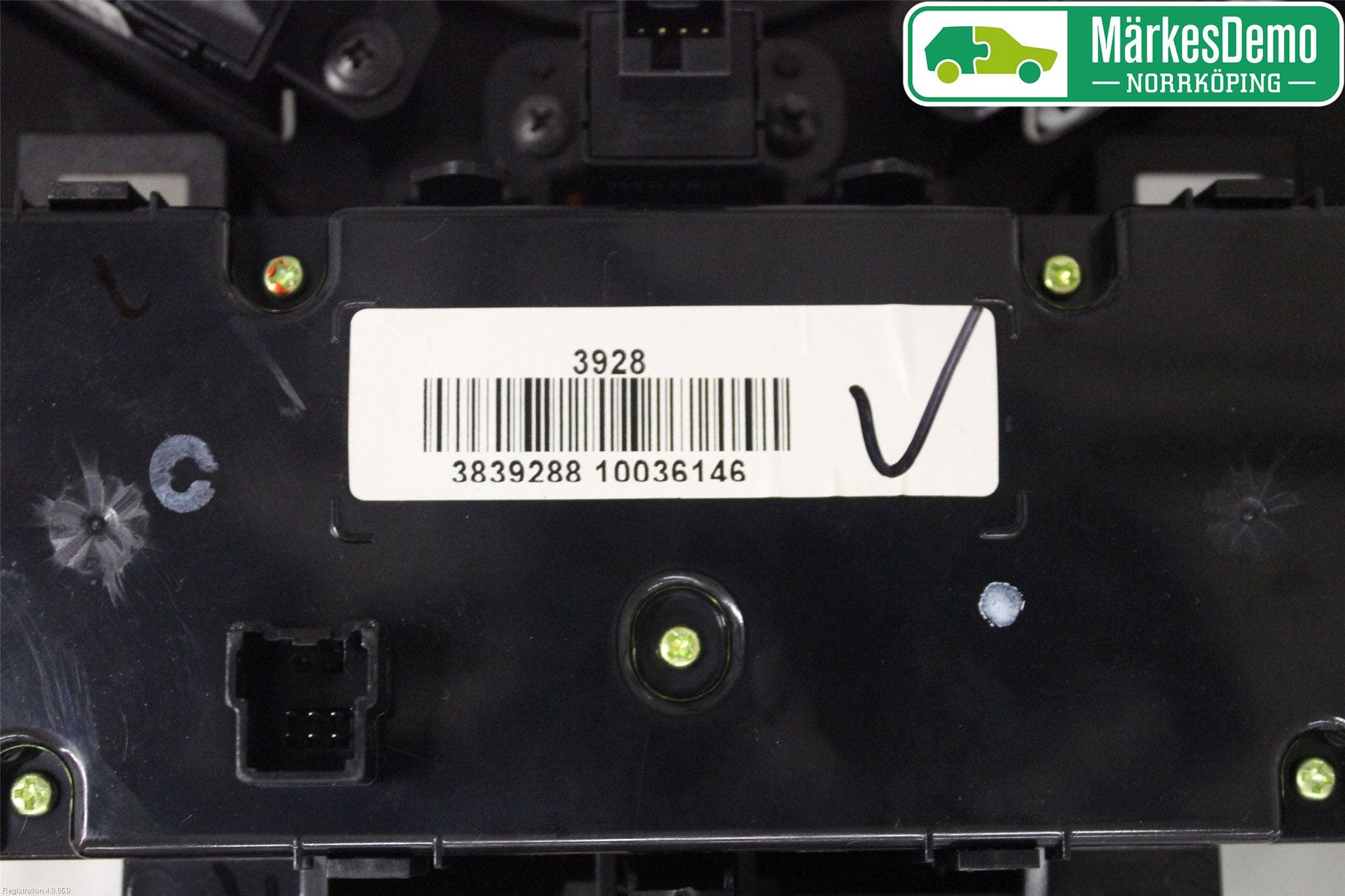 GM CHEVROLET CRUZE Värmereglage