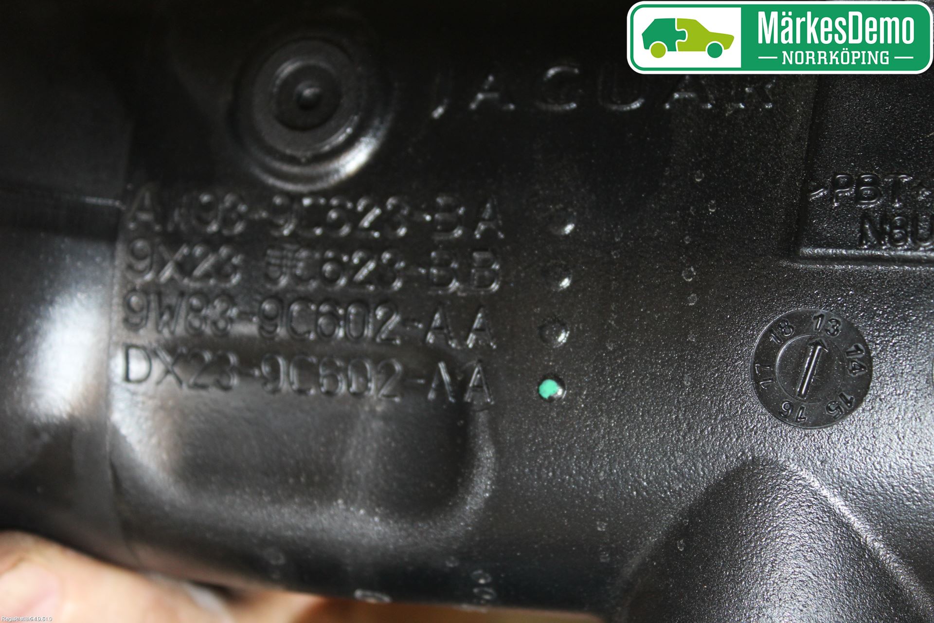 Jaguar F-TYPE Injgummibälg-Slang