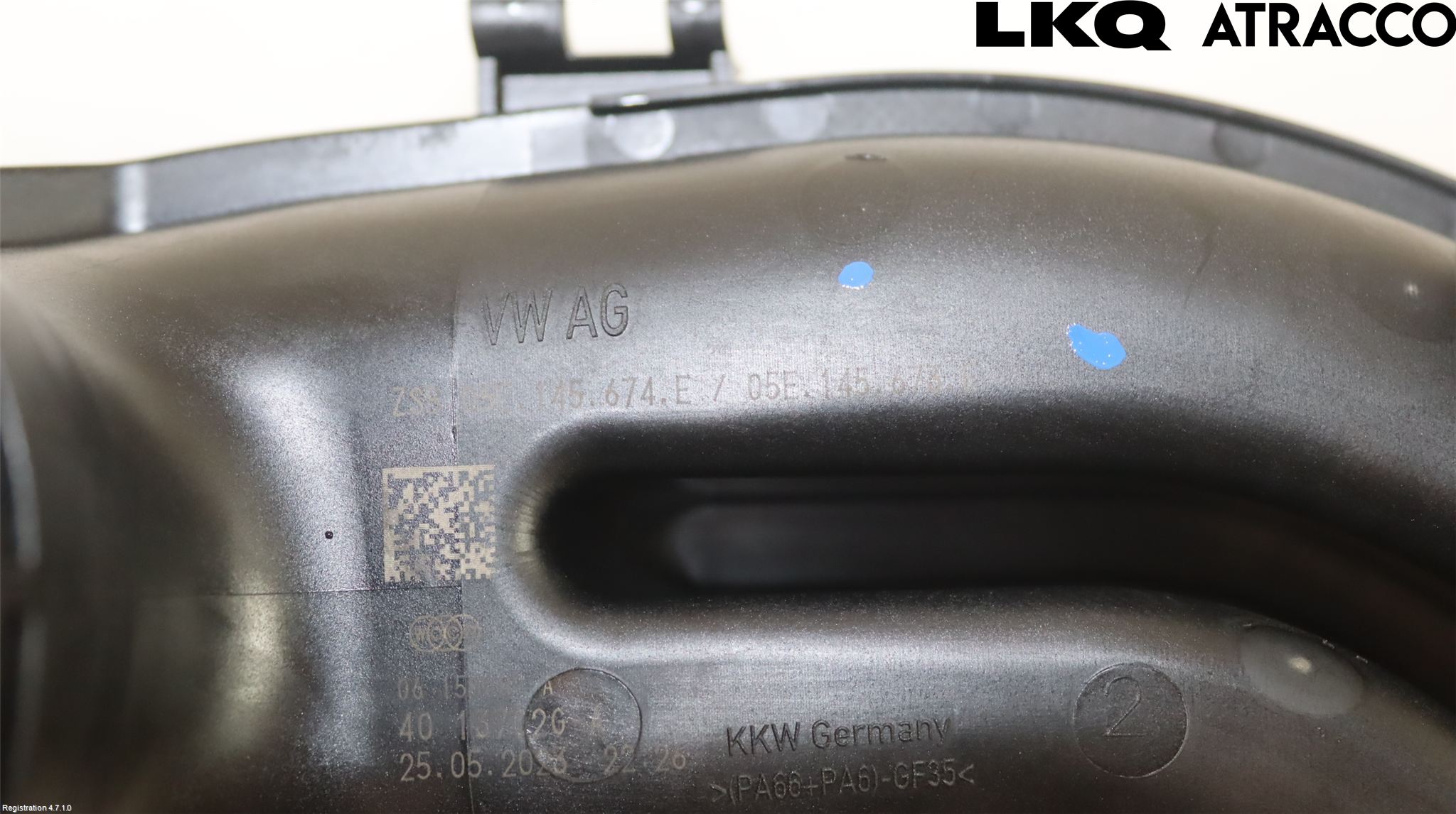 Skoda OCTAVIA (NX) 20- Laddluft-Intercoolerrör