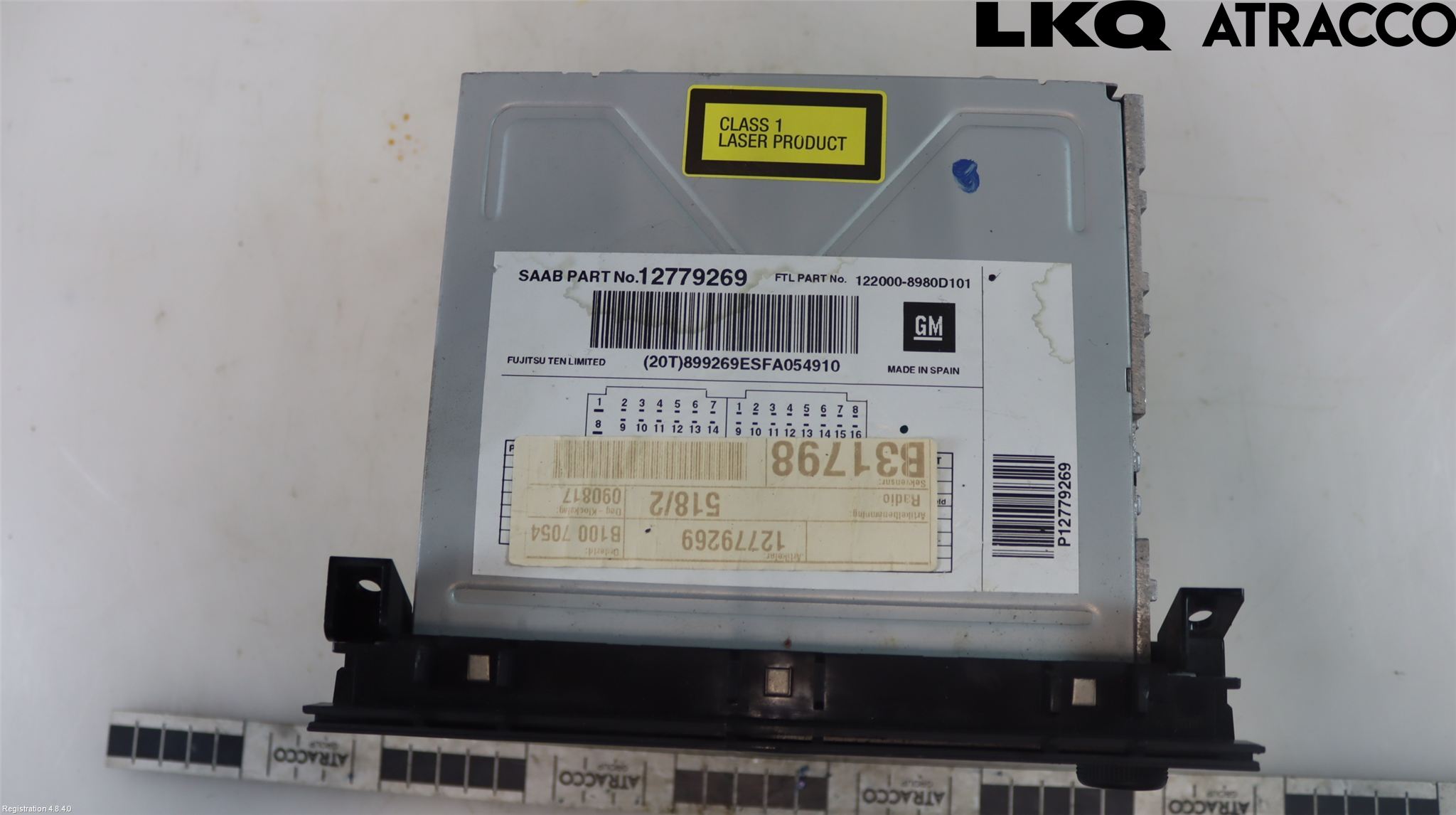 Saab 9-3 VER2/VER3 08-15 Cd Radio - Multimediapanel