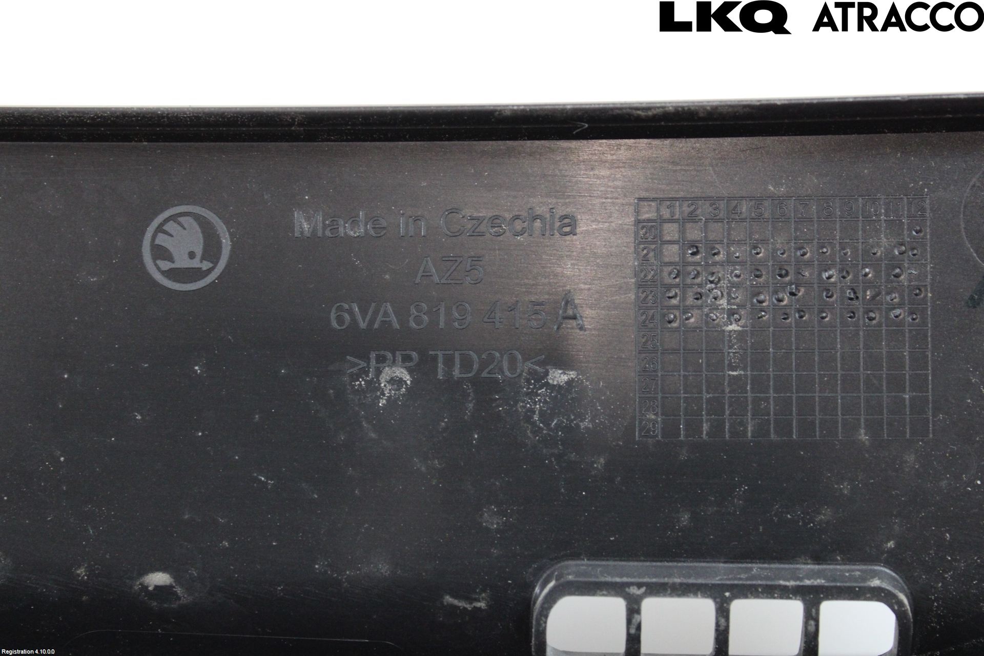 Skoda FABIA 22- Torpedplåt-Torpedplast