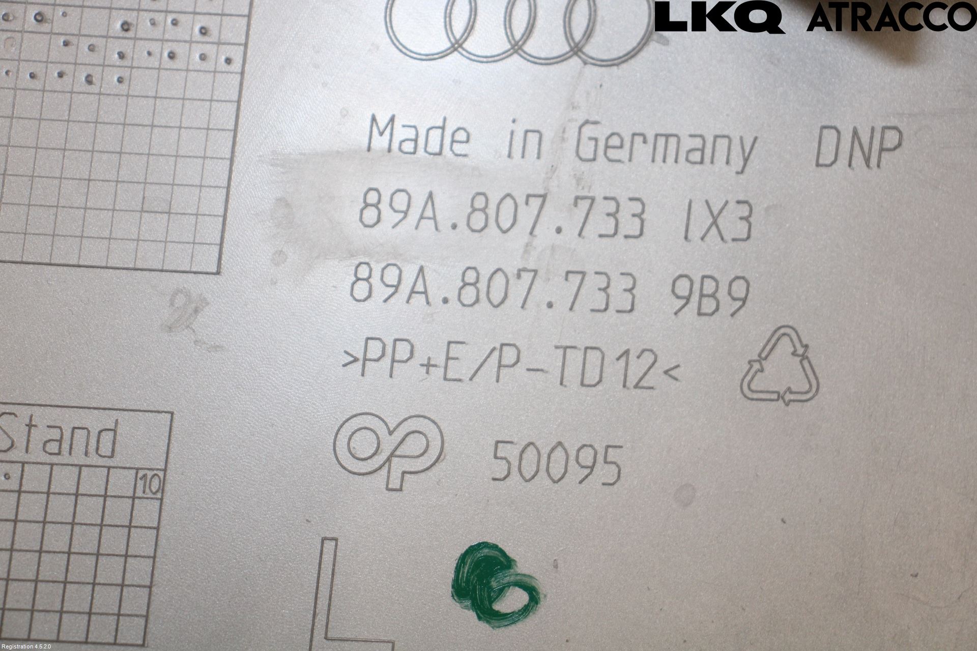 Audi Q4 E-TRON FZ 22- Spoiler Fram