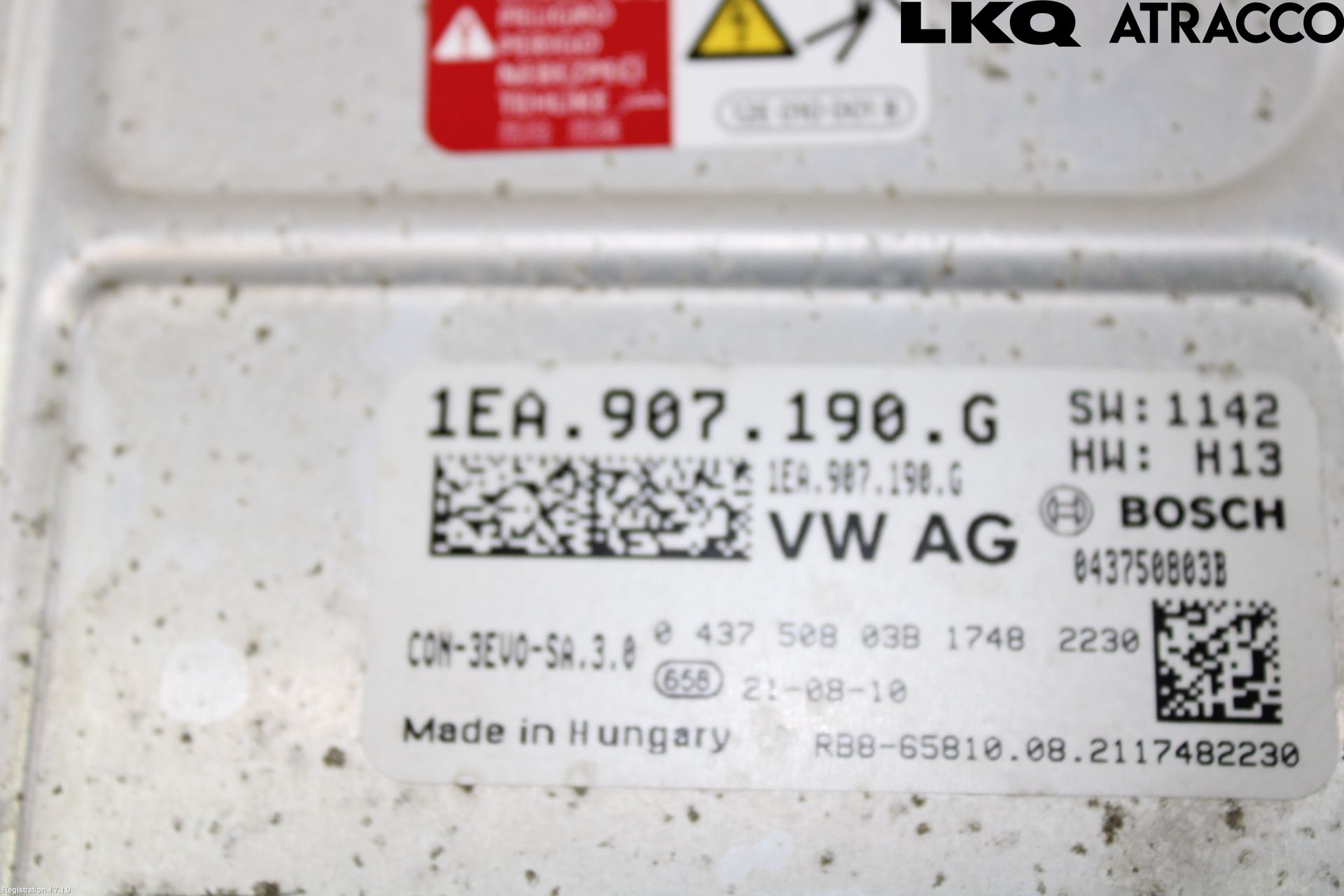 Skoda ENYAQ iV 21- Dc-Cd Omvandlare Hybrid