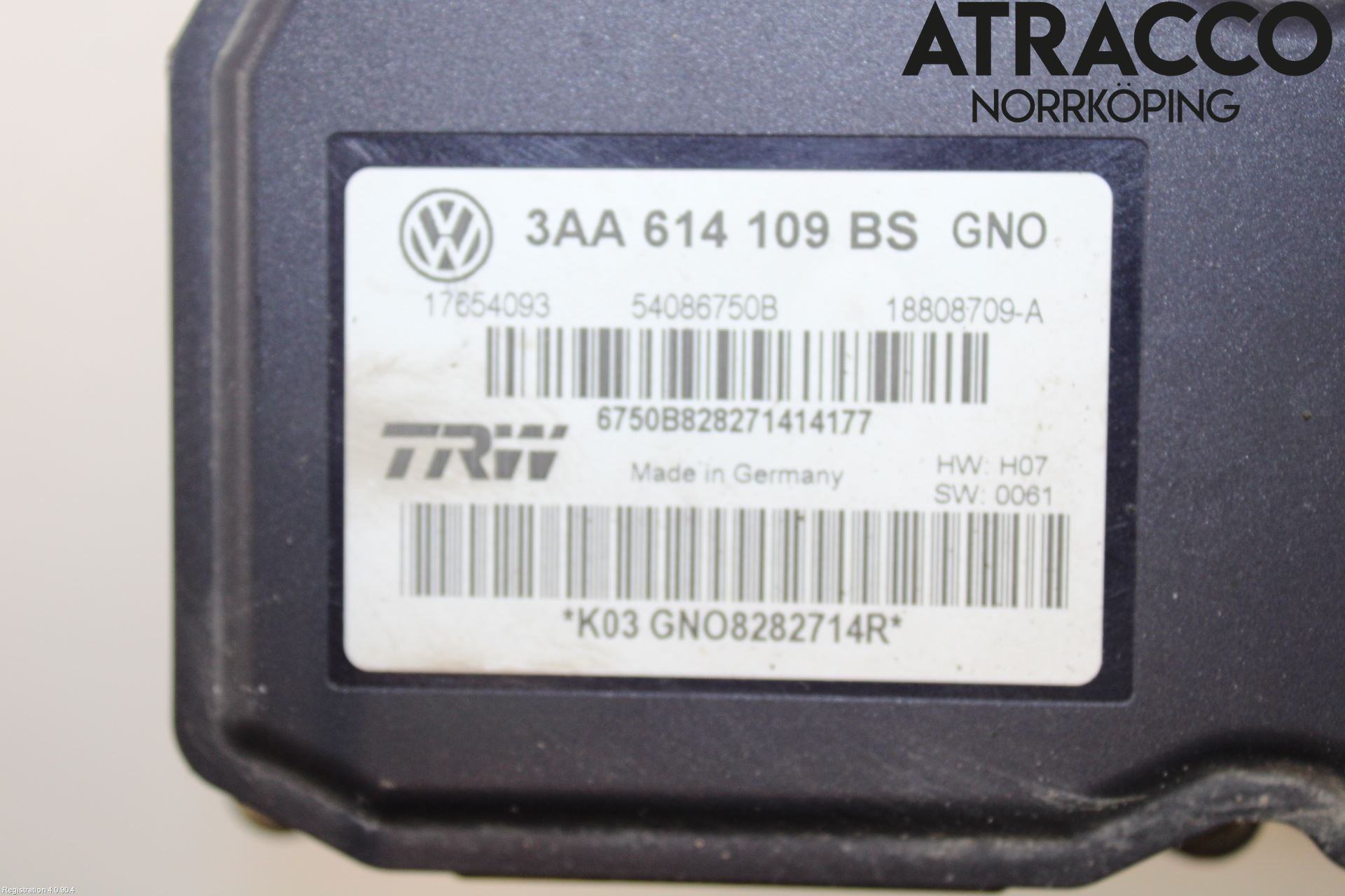 Volkswagen VW PASSAT 11-14 Abs Hydraulaggregat