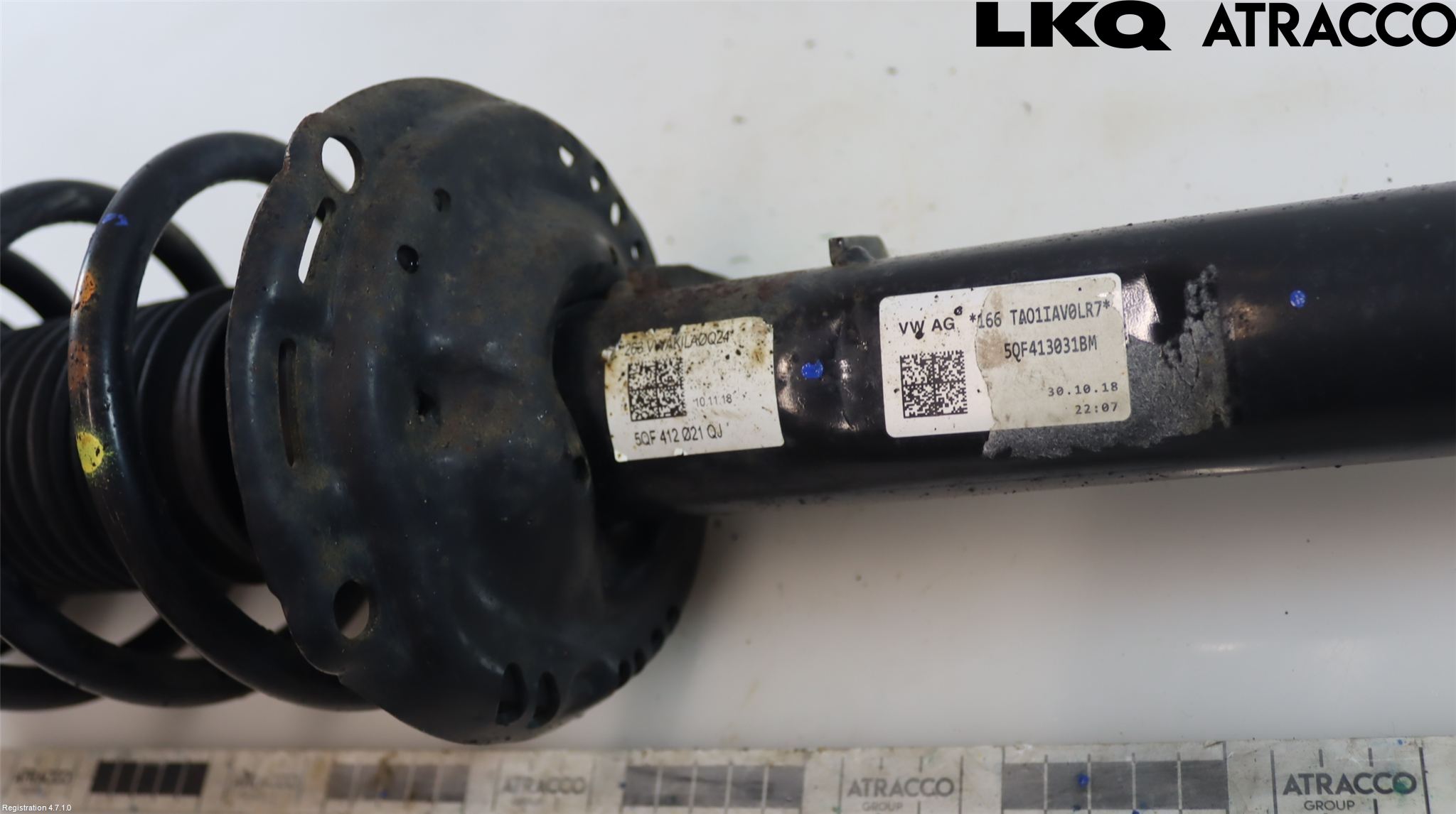 Volkswagen VW TIGUAN 16-24 Fjäderben Fram Vänster