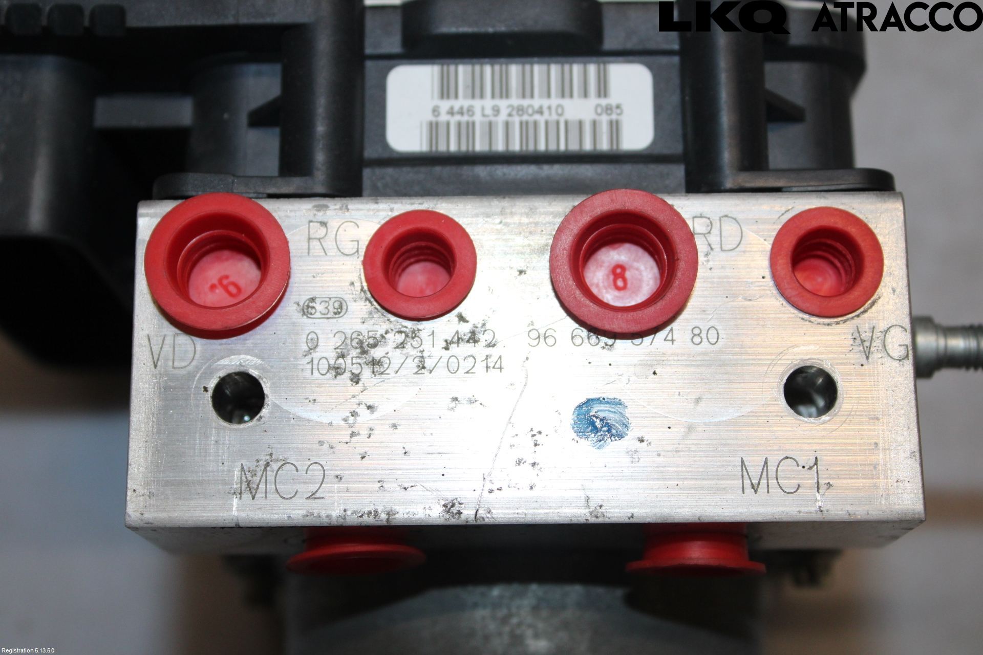 Peugeot 308 08-13 Abs Hydraulaggregat