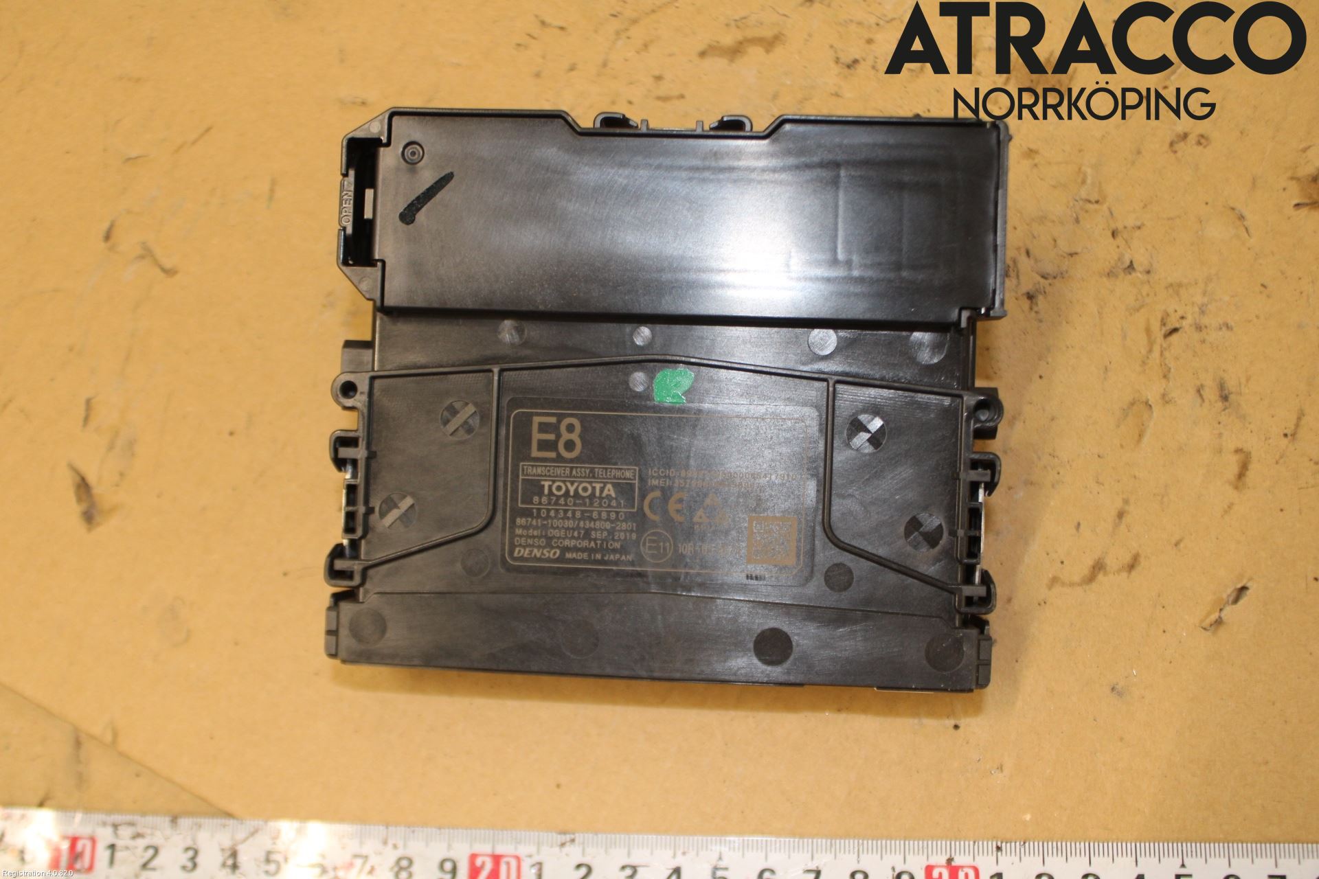 Toyota COROLLA 19- Styrenhet Tal