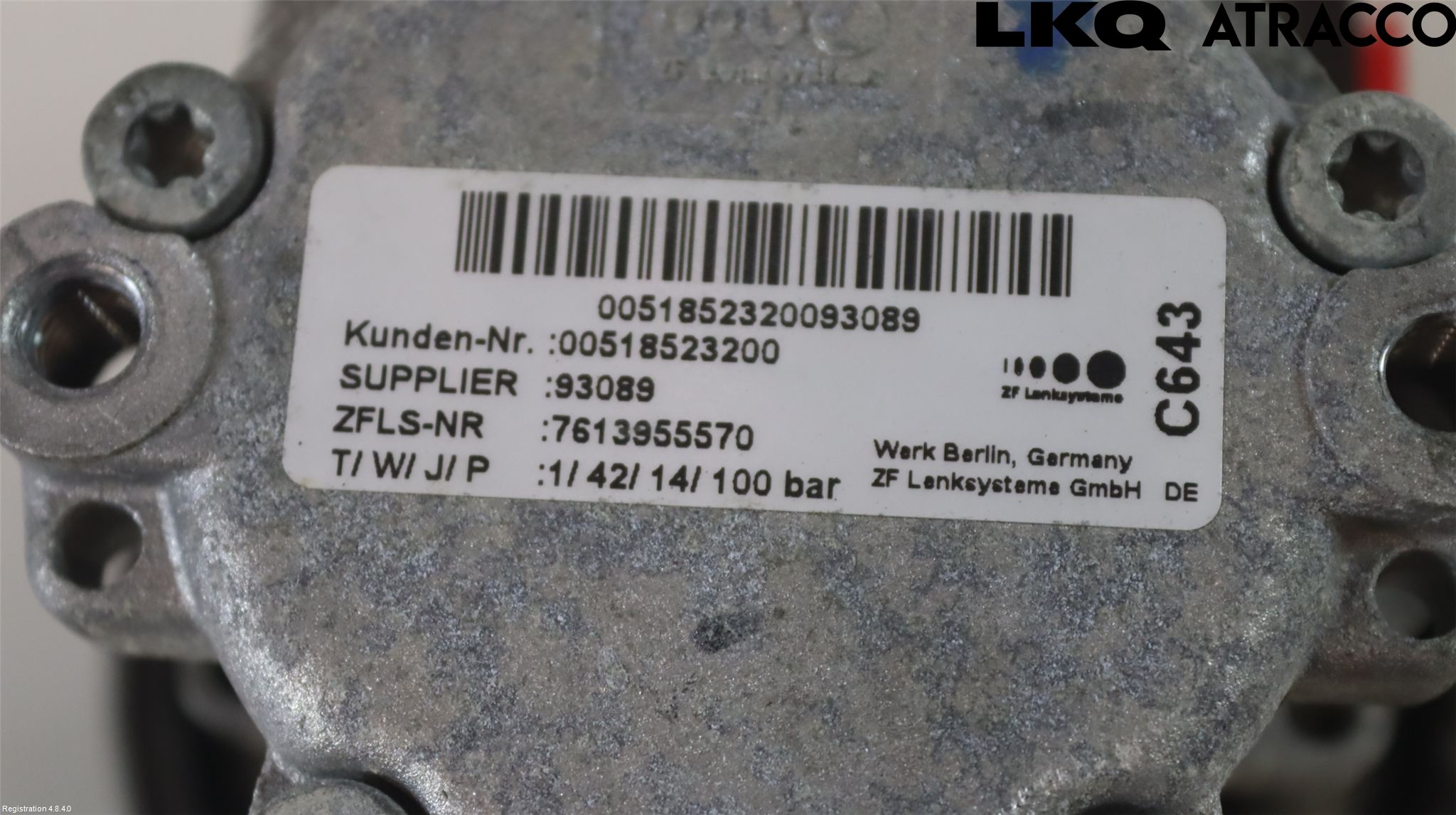 Opel COMBO D 12-18 Styrservopump