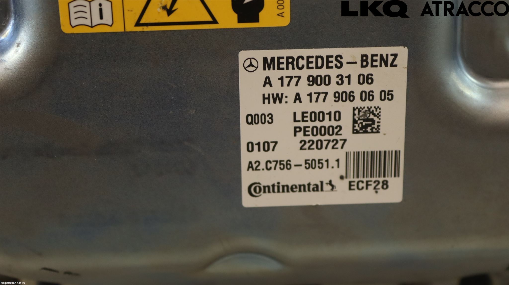 Mercedes-Benz MB CLA-KLASS (C118/X118) 19- Hybridconverter