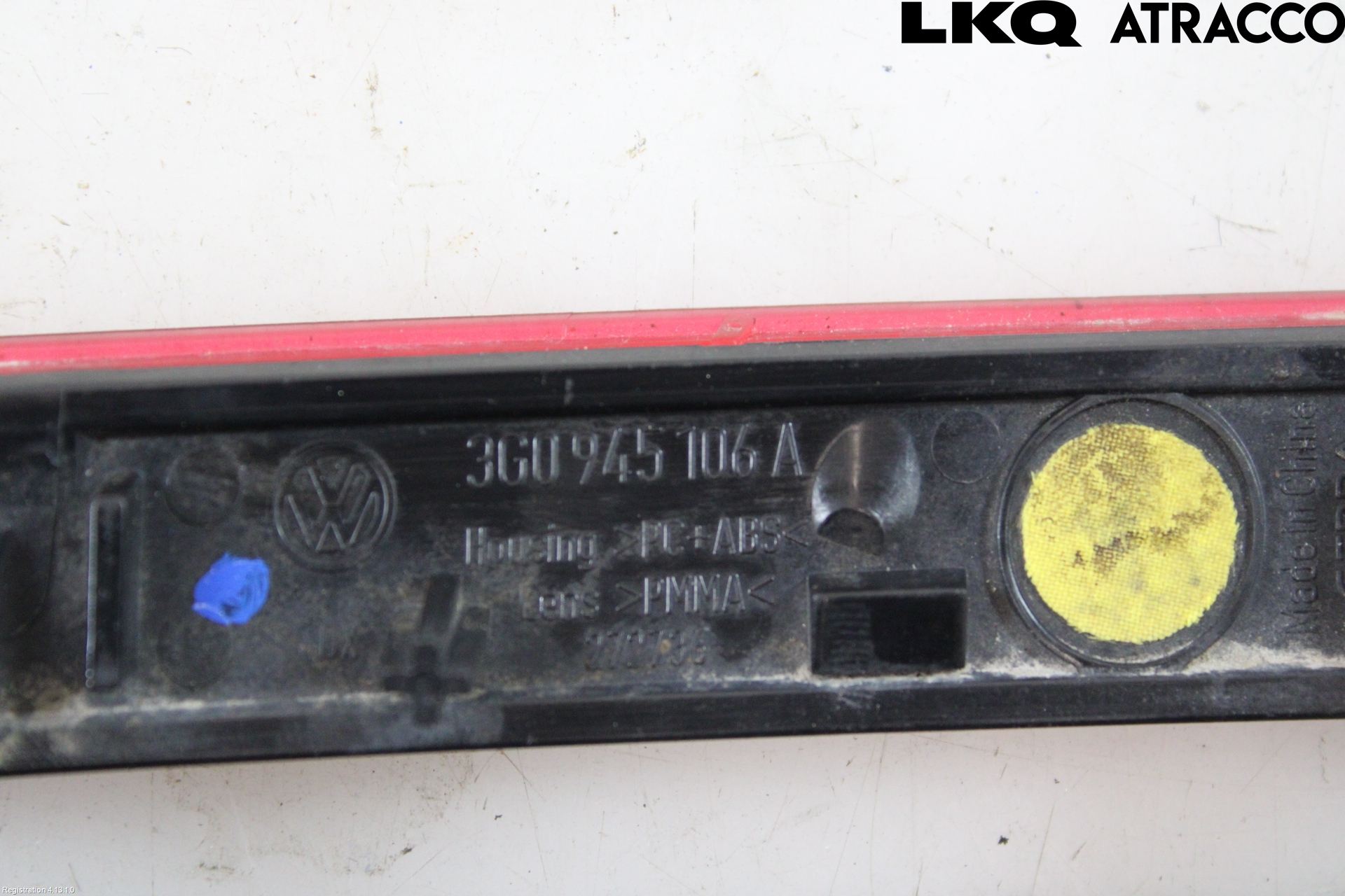 Volkswagen VW PASSAT 15-19 Dimljus/Reflex Bak