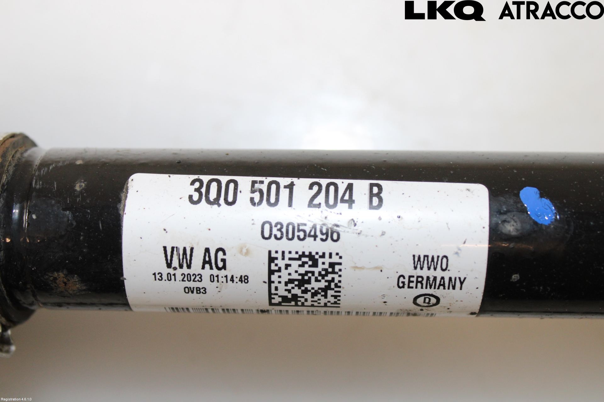 Volkswagen VW TIGUAN 16-24 Drivaxel Bak Höger
