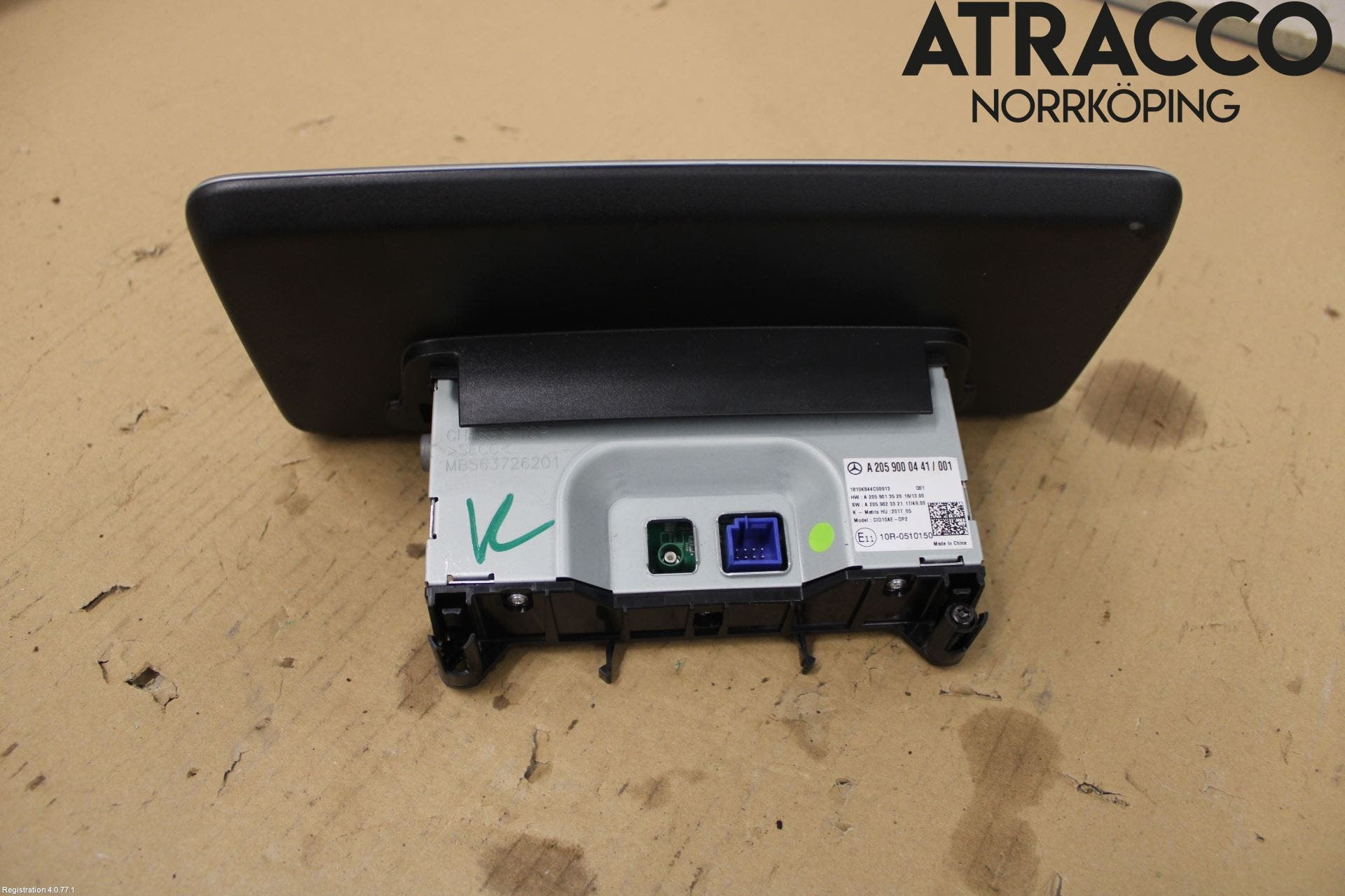 Mercedes-Benz MB C-KLASS (W205) 14-21 Bildskärm