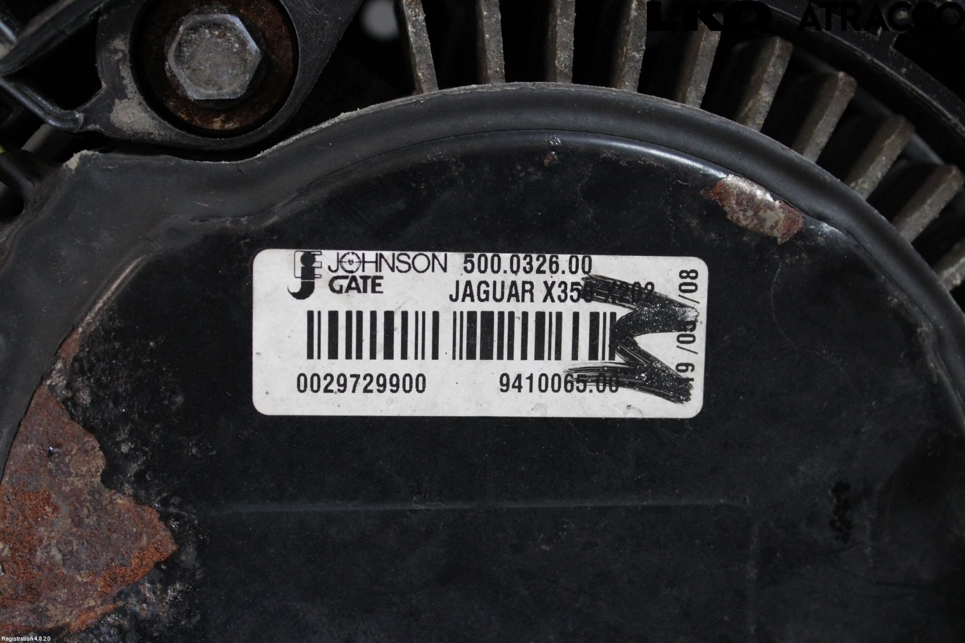 Jaguar XF 08-15 Kylfläkt El