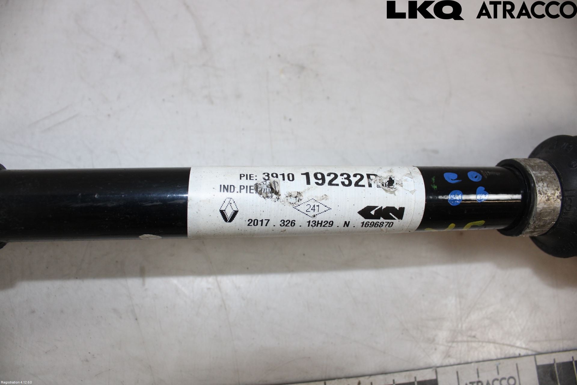 Renault ZOE/E-TECH 13- Drivaxel Fram Vänster