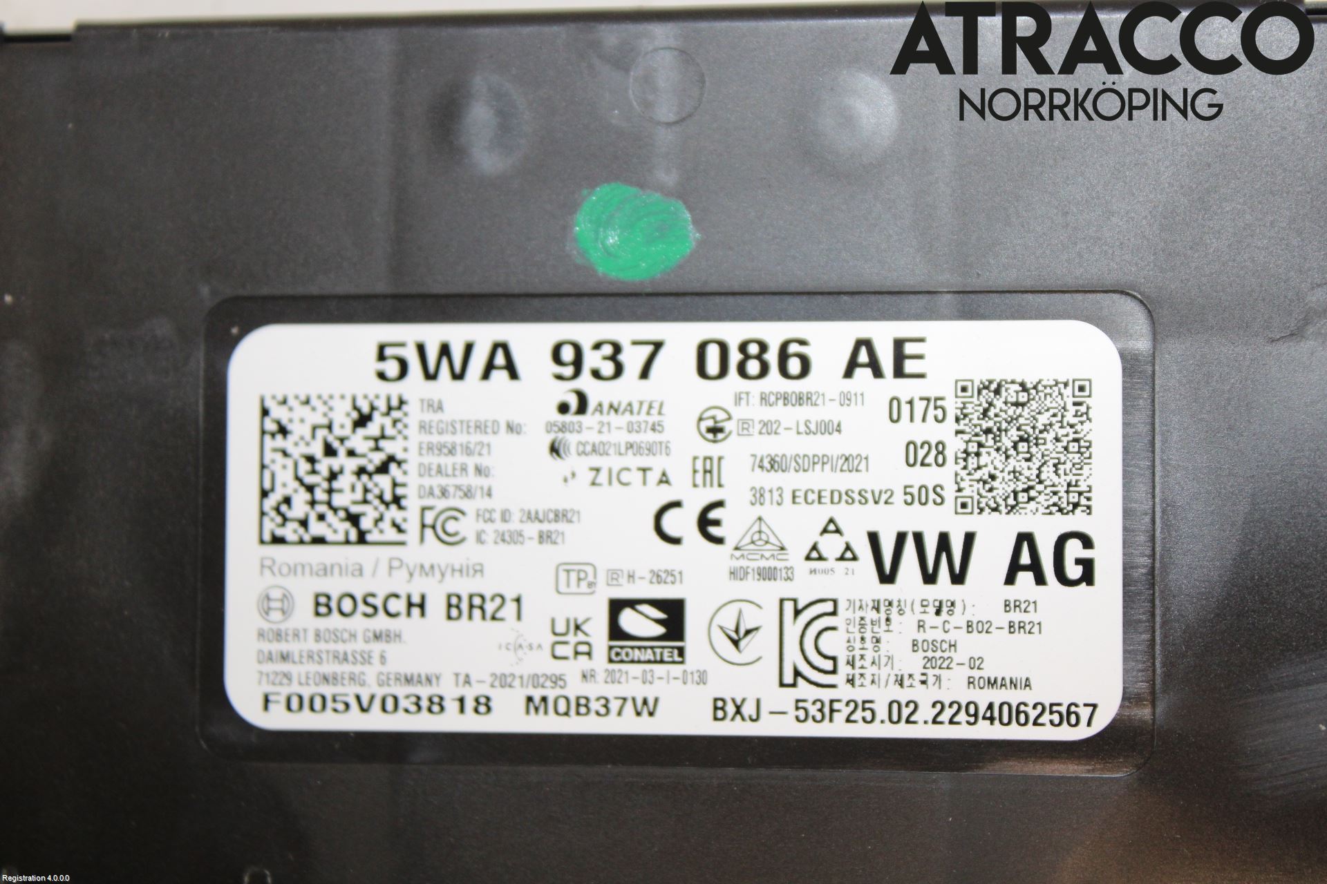 Volkswagen VW GOLF / E-GOLF VIII 20- Komfort Styrdon