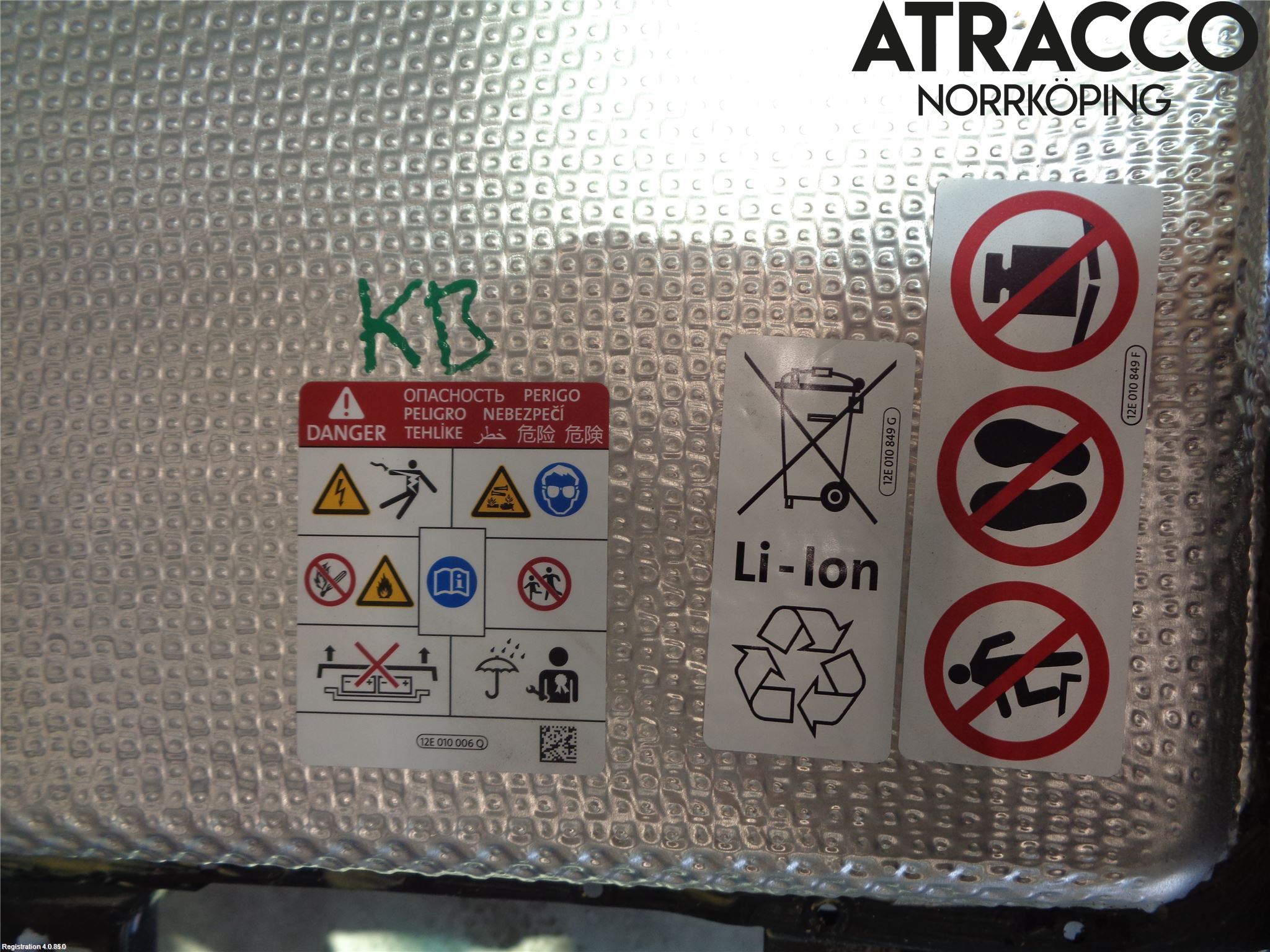 Volkswagen VW GOLF / E-GOLF VII 13-20 Batteri Högspänning