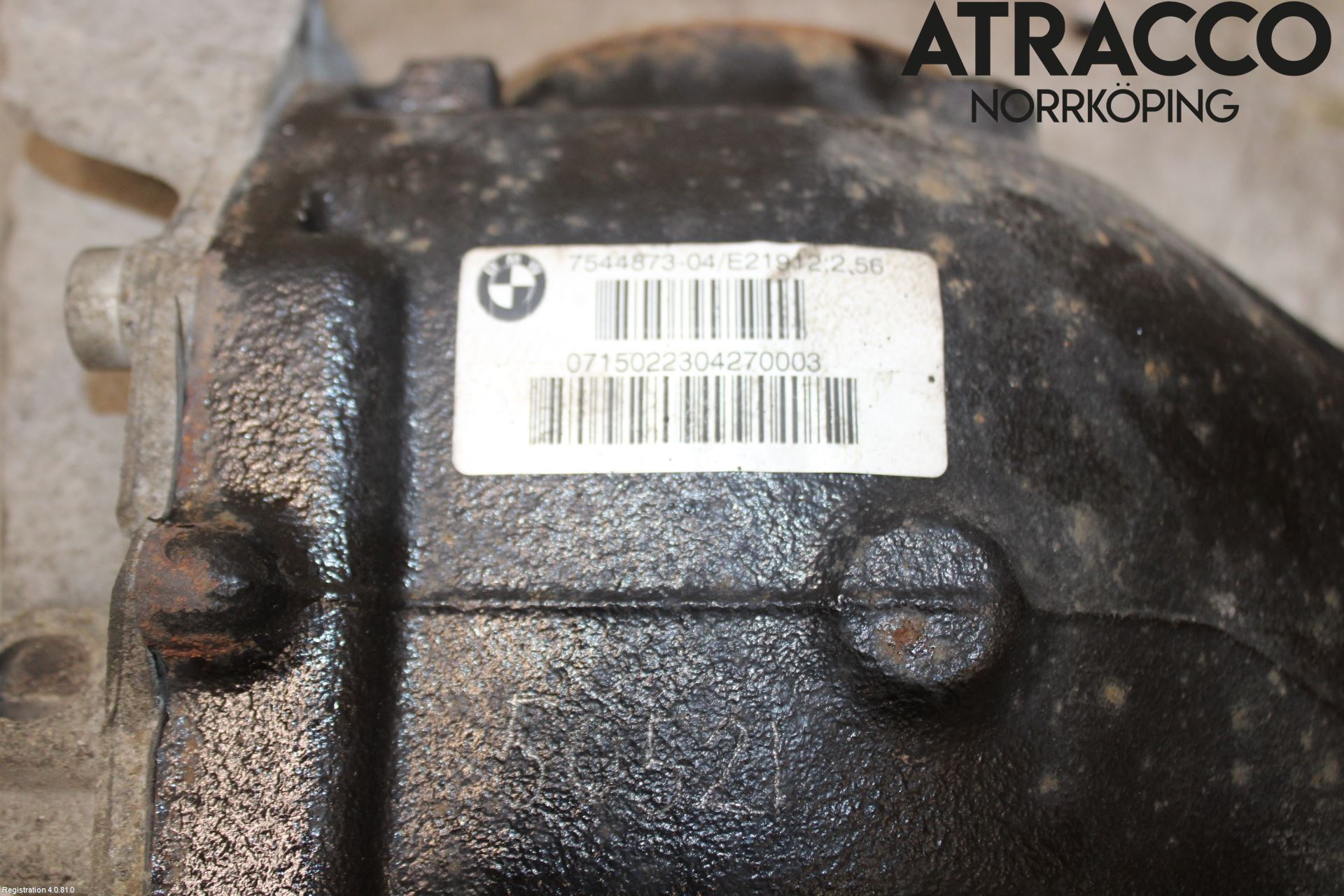 BMW 3 F30/F31/F80 12-19 Bakväxel-Diff