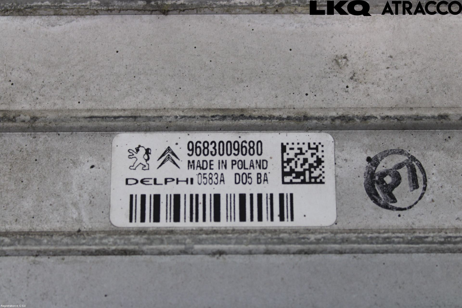 Citroen C5 08-17 Laddluft-Intercooler Kyl