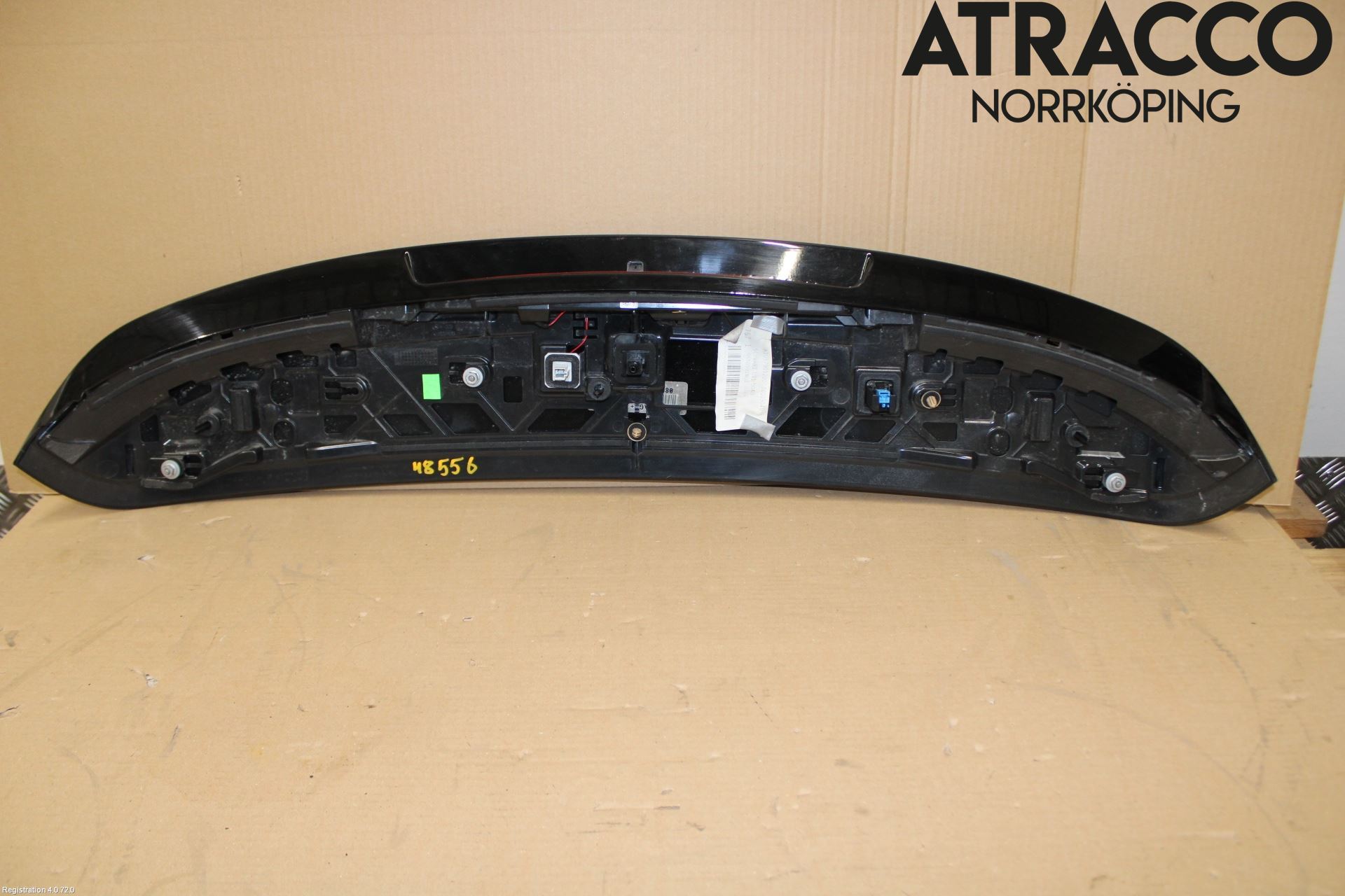 Mercedes-Benz MB C-KLASS (W205) 14-21 Spoiler Baklucka
