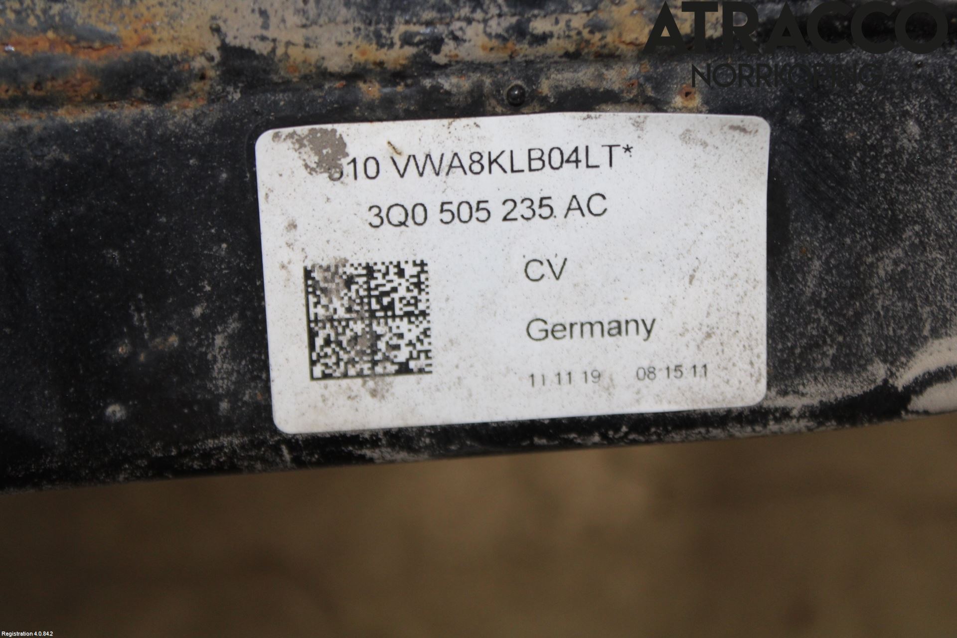 Volkswagen VW PASSAT 20-24 Bakaxelbalk