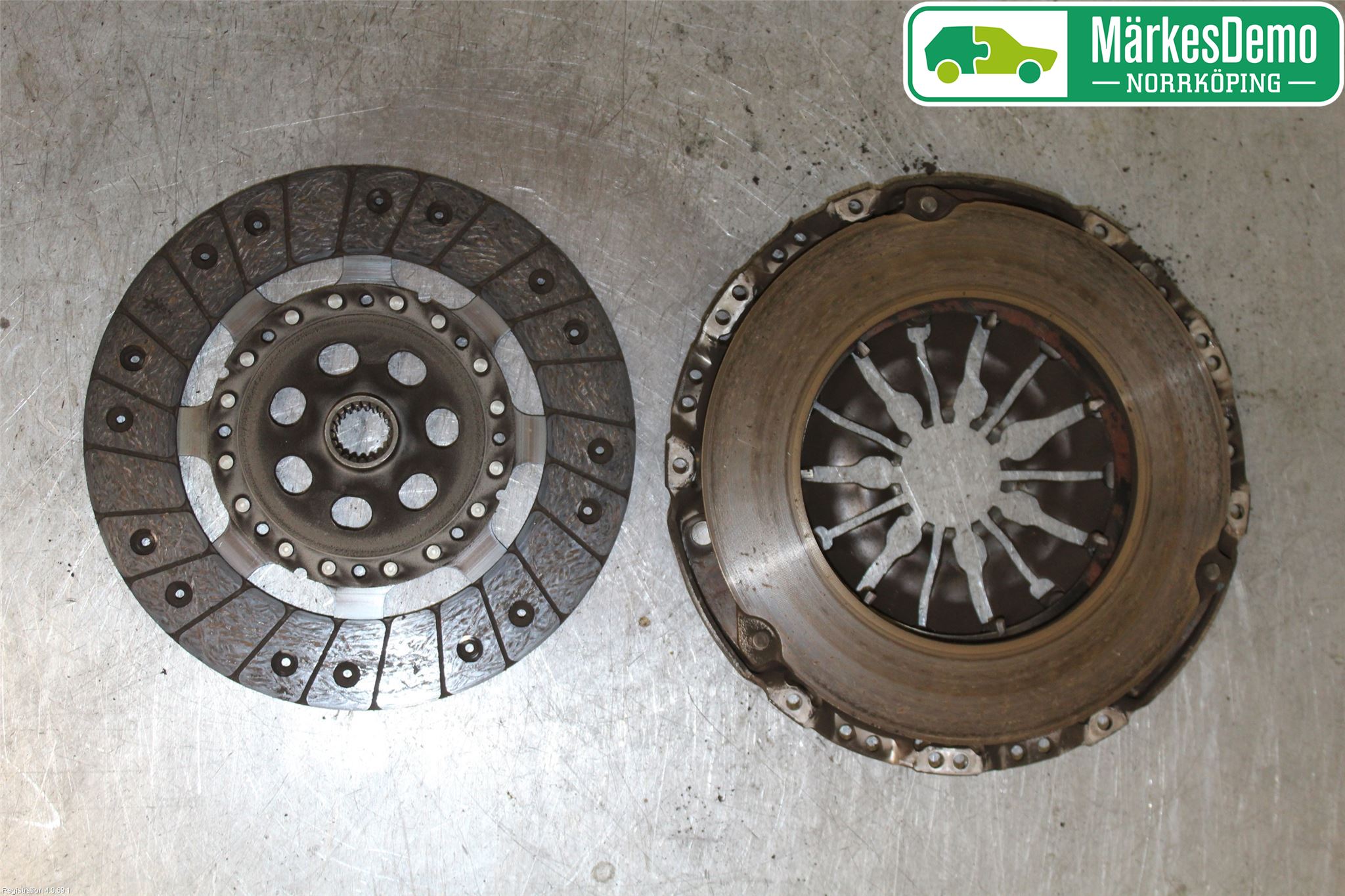 Nissan QASHQAI 14-17 Koppling Tryckplatta