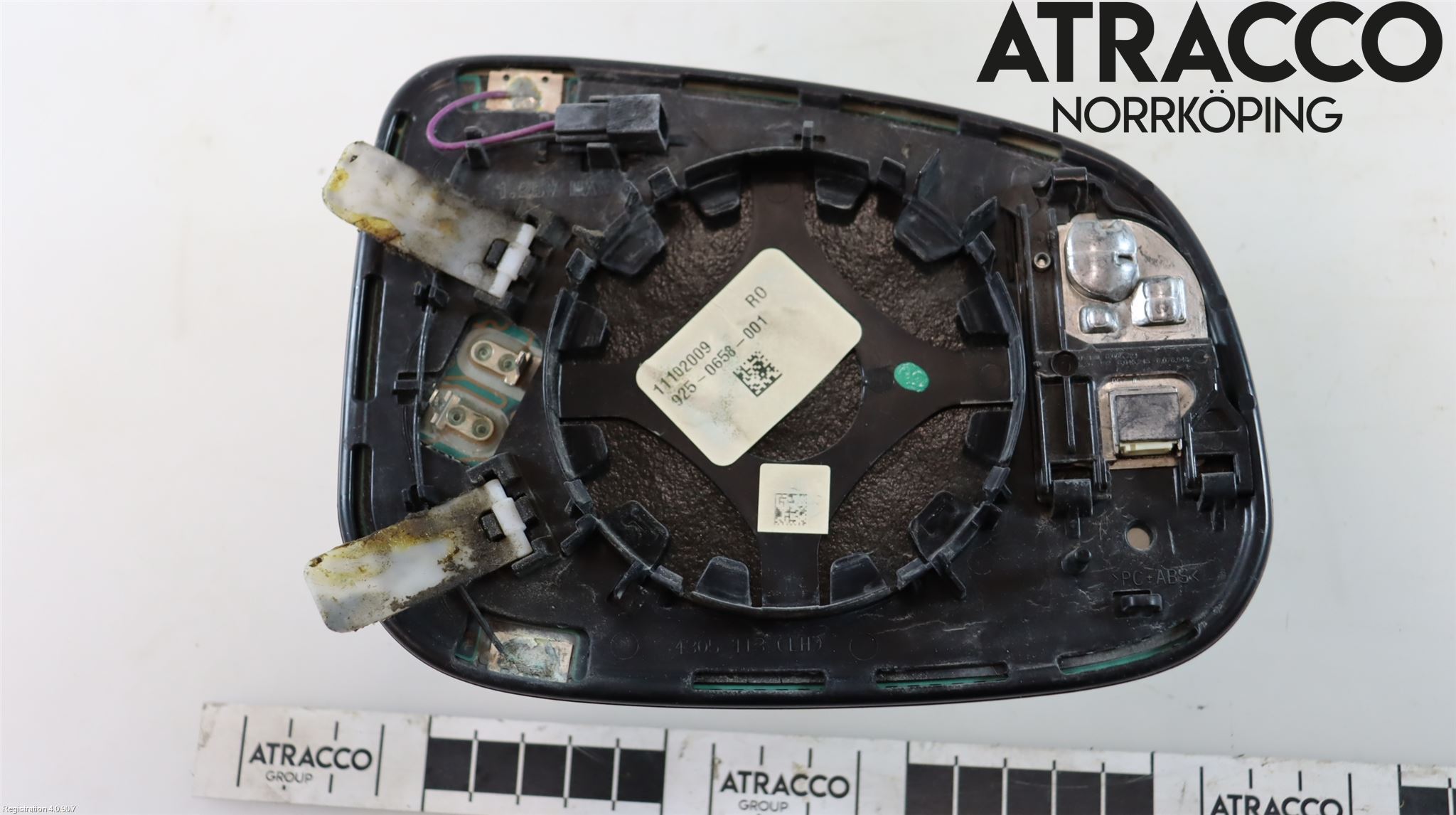 Jaguar XF 08-15 Spegelglas Vä