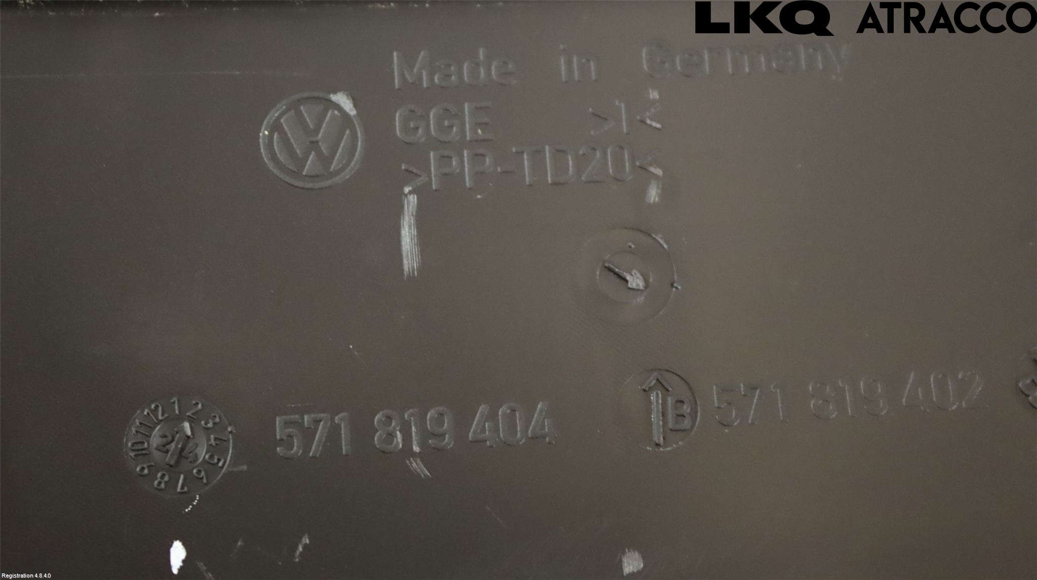 Volkswagen VW TIGUAN 24- Torpedplåt-Torpedplast