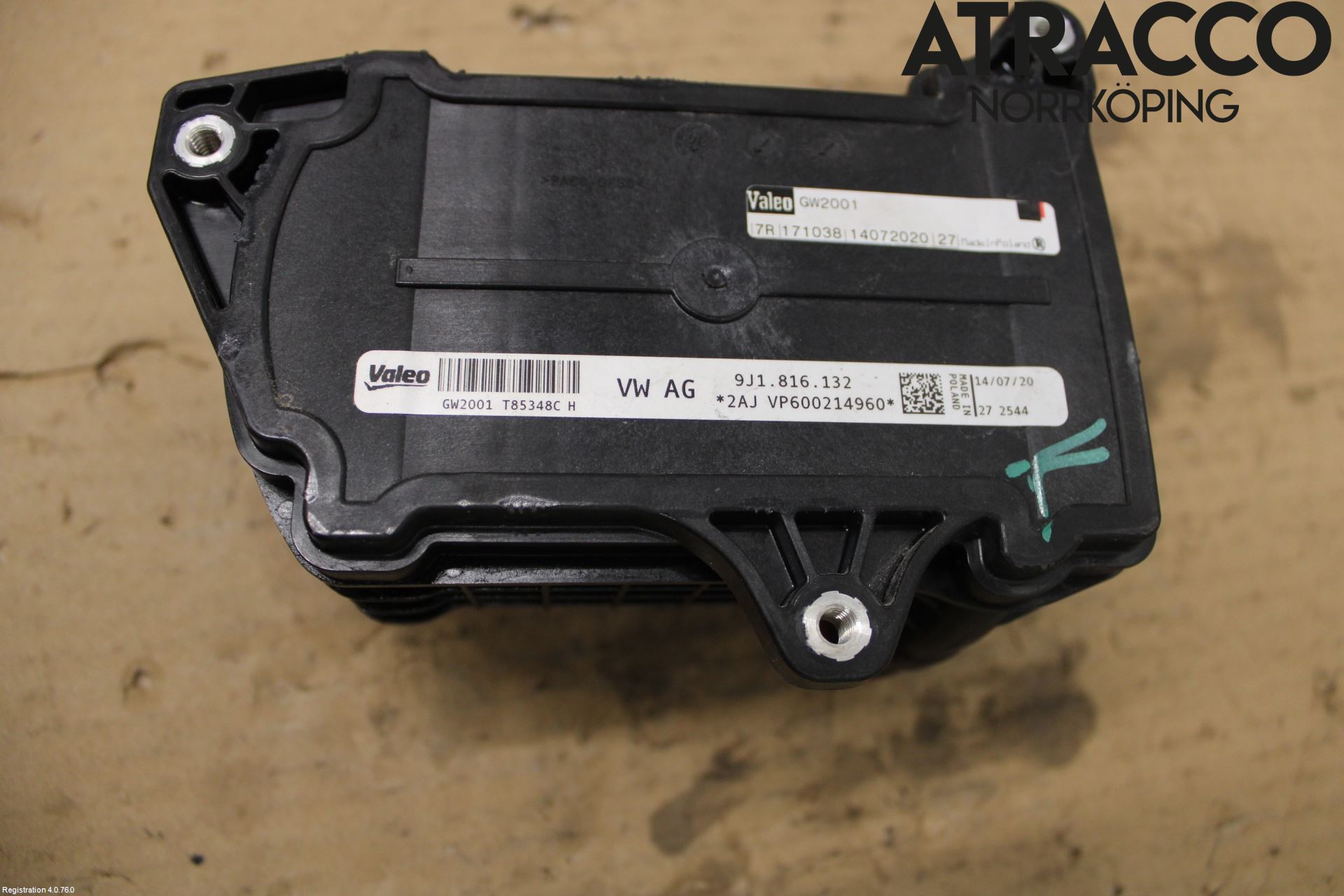 Volkswagen VW ID.3 21- Värmekammare-Växlare