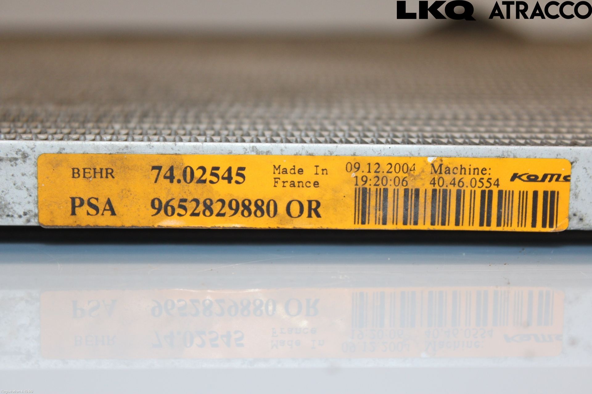 Citroen XSARA PICASSO Ac Kondensor-Kylare