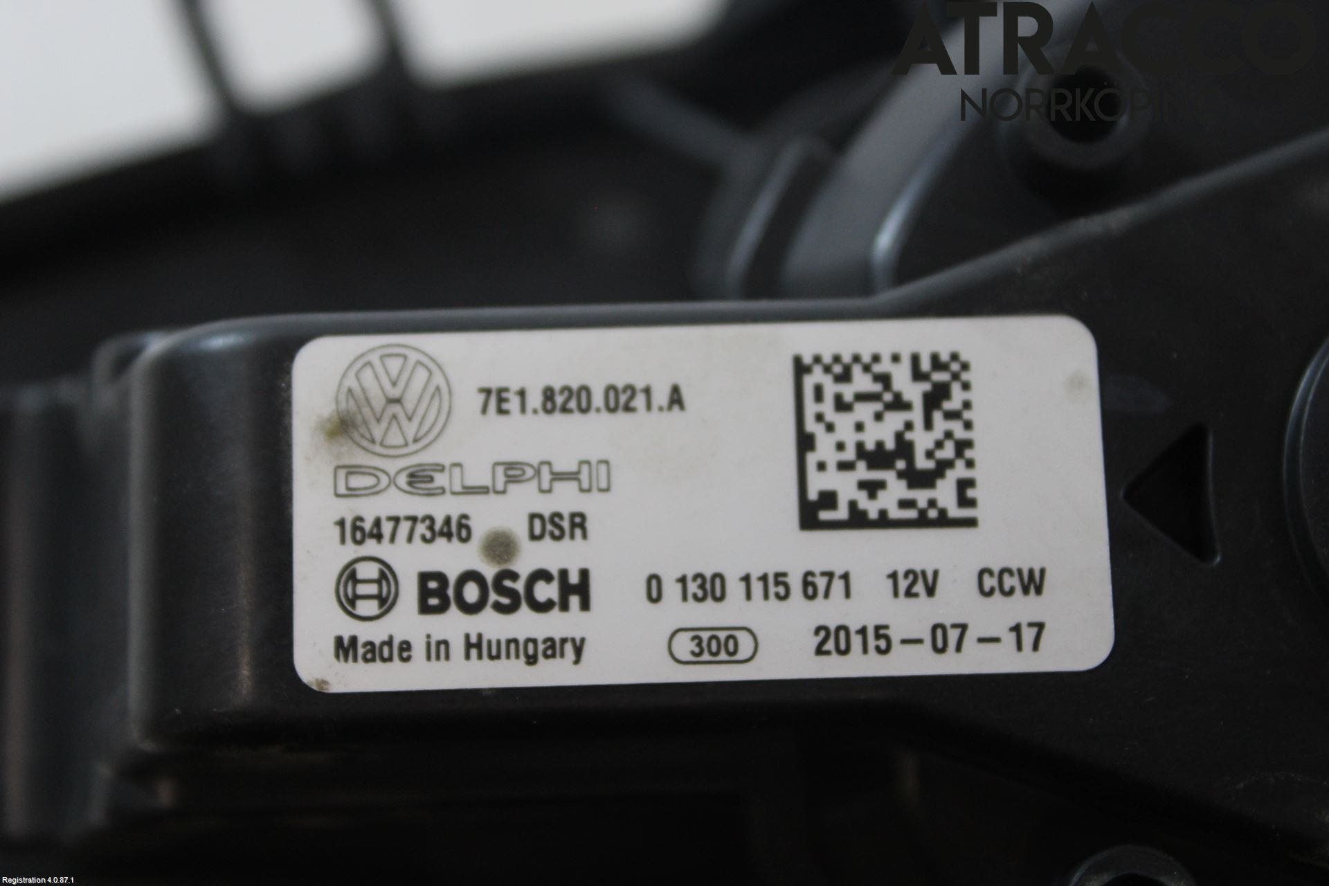 Volkswagen VW TRANSP/CARAVELLE (T6) 16-22 Värmefläkt