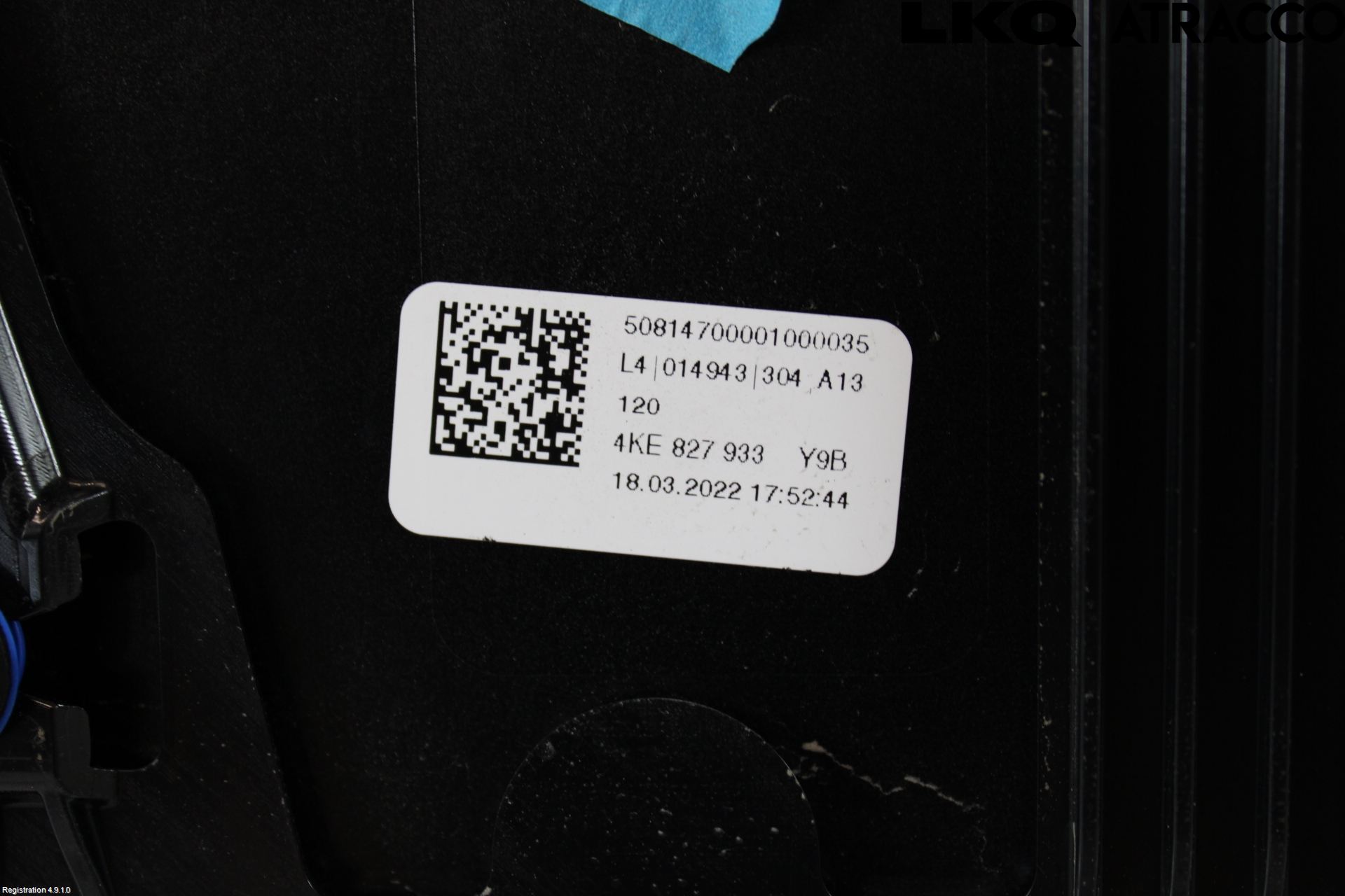 Audi E-TRON, S GE 19- Spoiler Baklucka