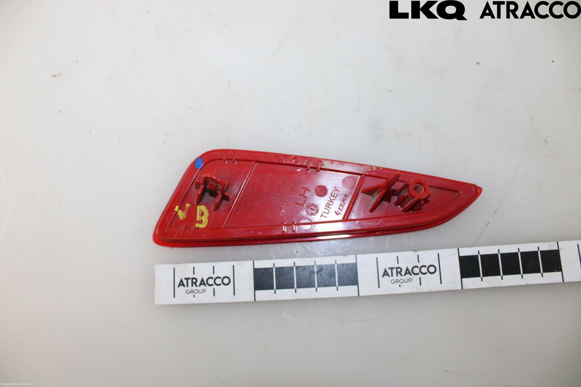 Toyota C-HR 16-23 Dimljus/Reflex Bak