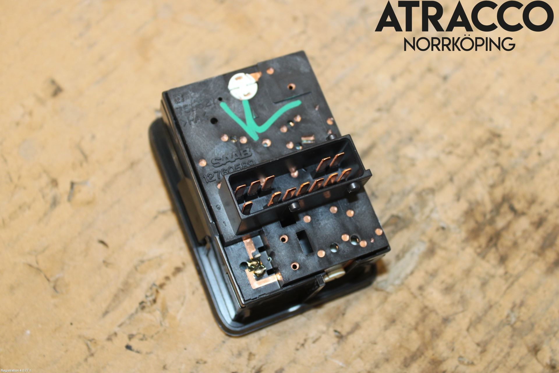 Saab 9-5     06-10 Strömställare Ljus