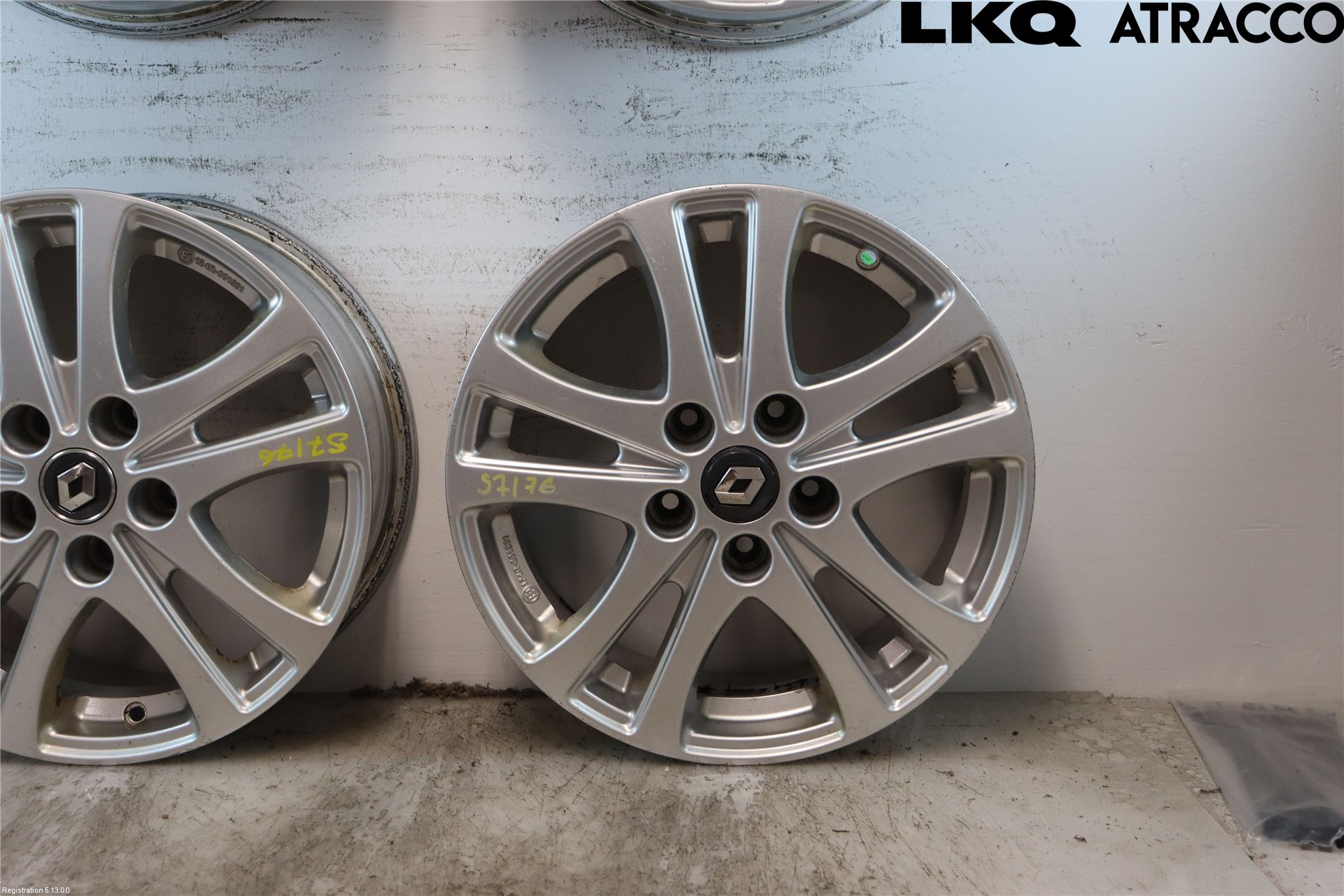 Renault MEGANE III 09-15 Fälgsats Aluminium