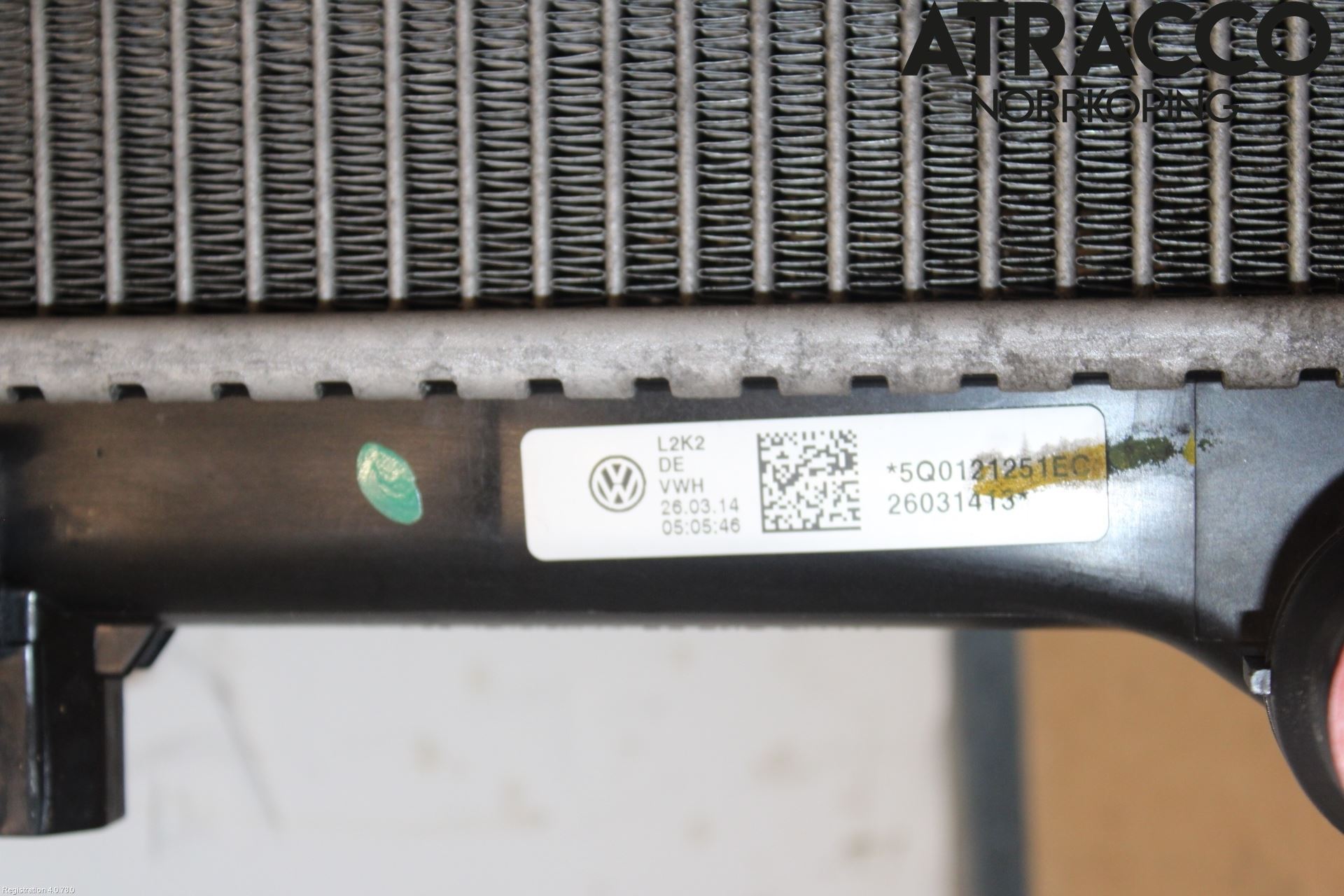 Volkswagen VW GOLF / E-GOLF VII 13-20 Kylare Man