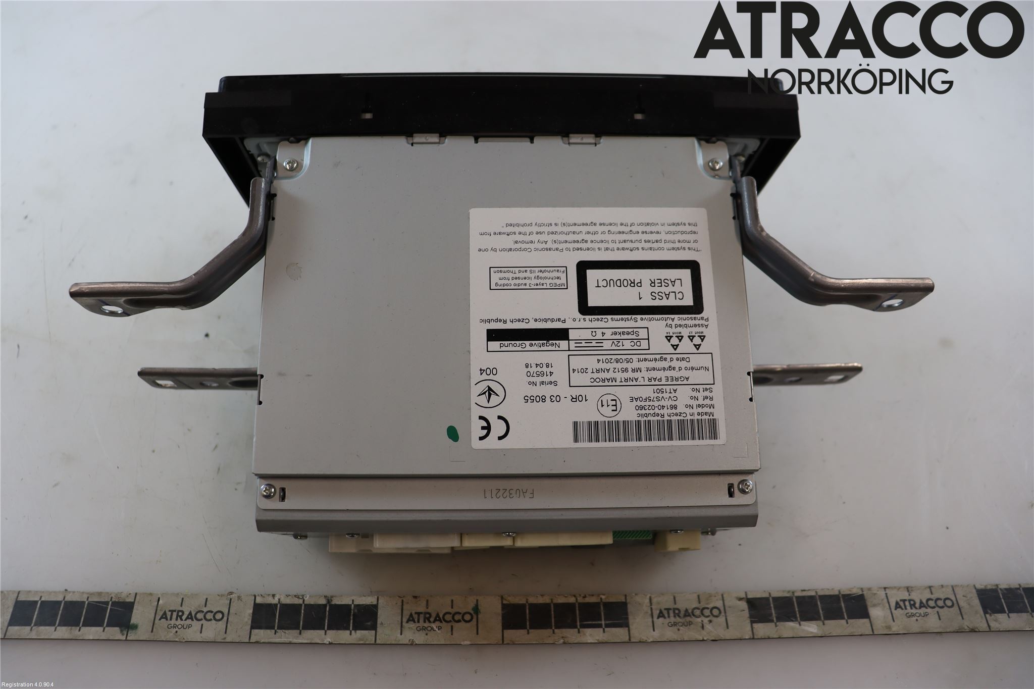 Toyota AURIS 13-19 Cd Radio - Multimediapanel