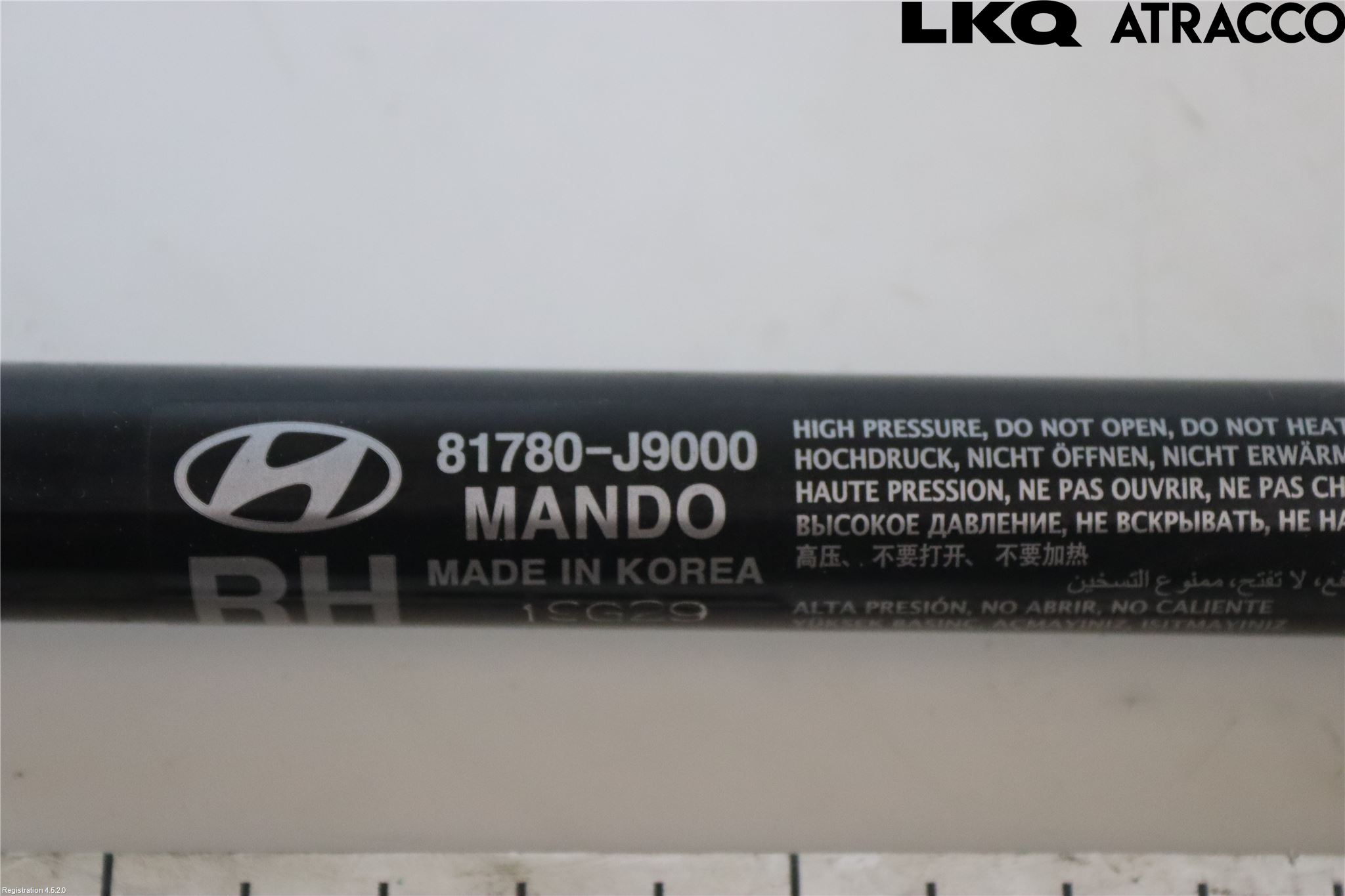 Hyundai KONA/ELECTRIC OS 18-23 Gasfjäder Baklucka