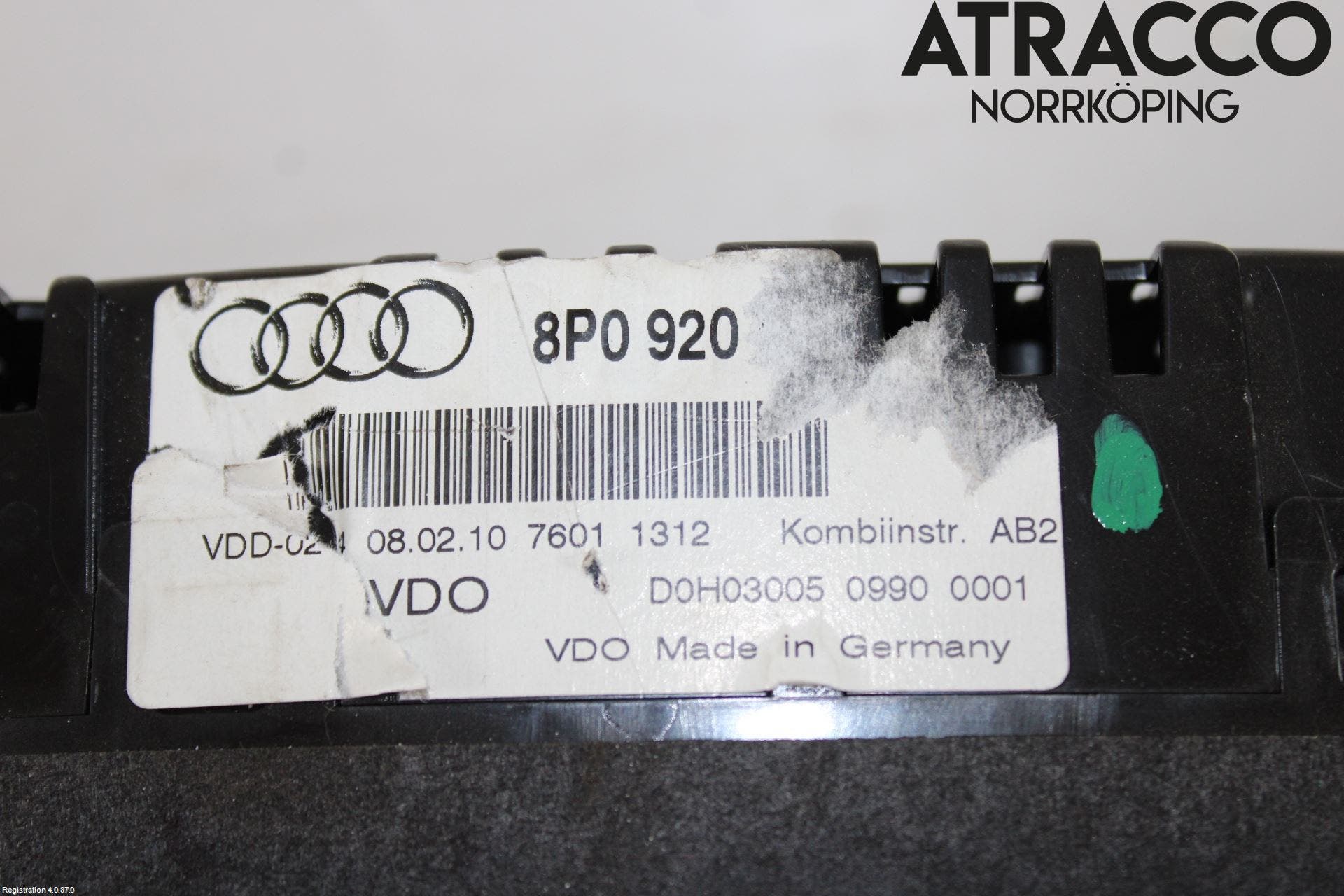 Audi A3/S3 05-13 Instrument Komb