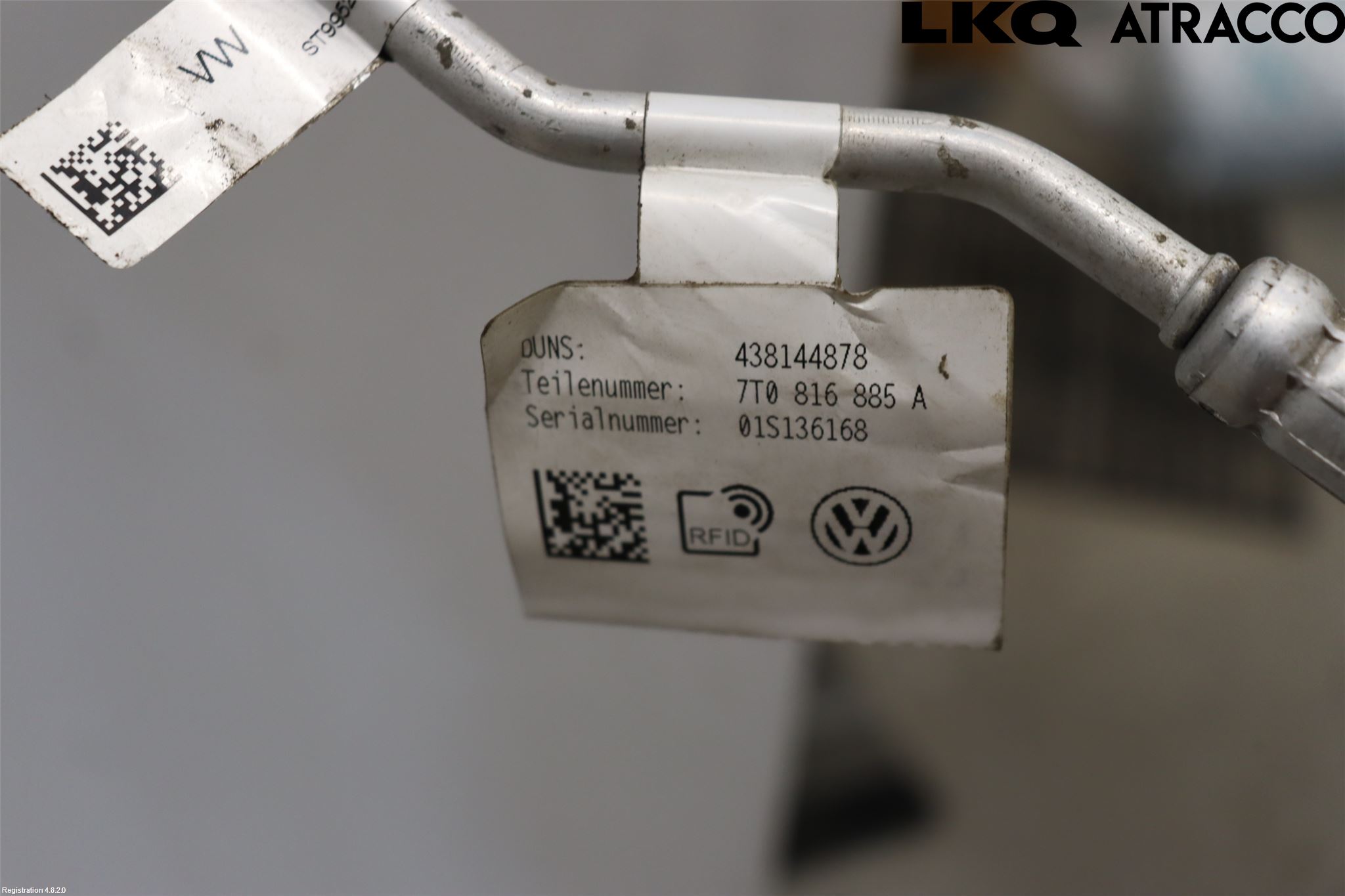 Volkswagen VW TRANSP/CARAVELLE (T7) 22-24 Ac Slang-Rör
