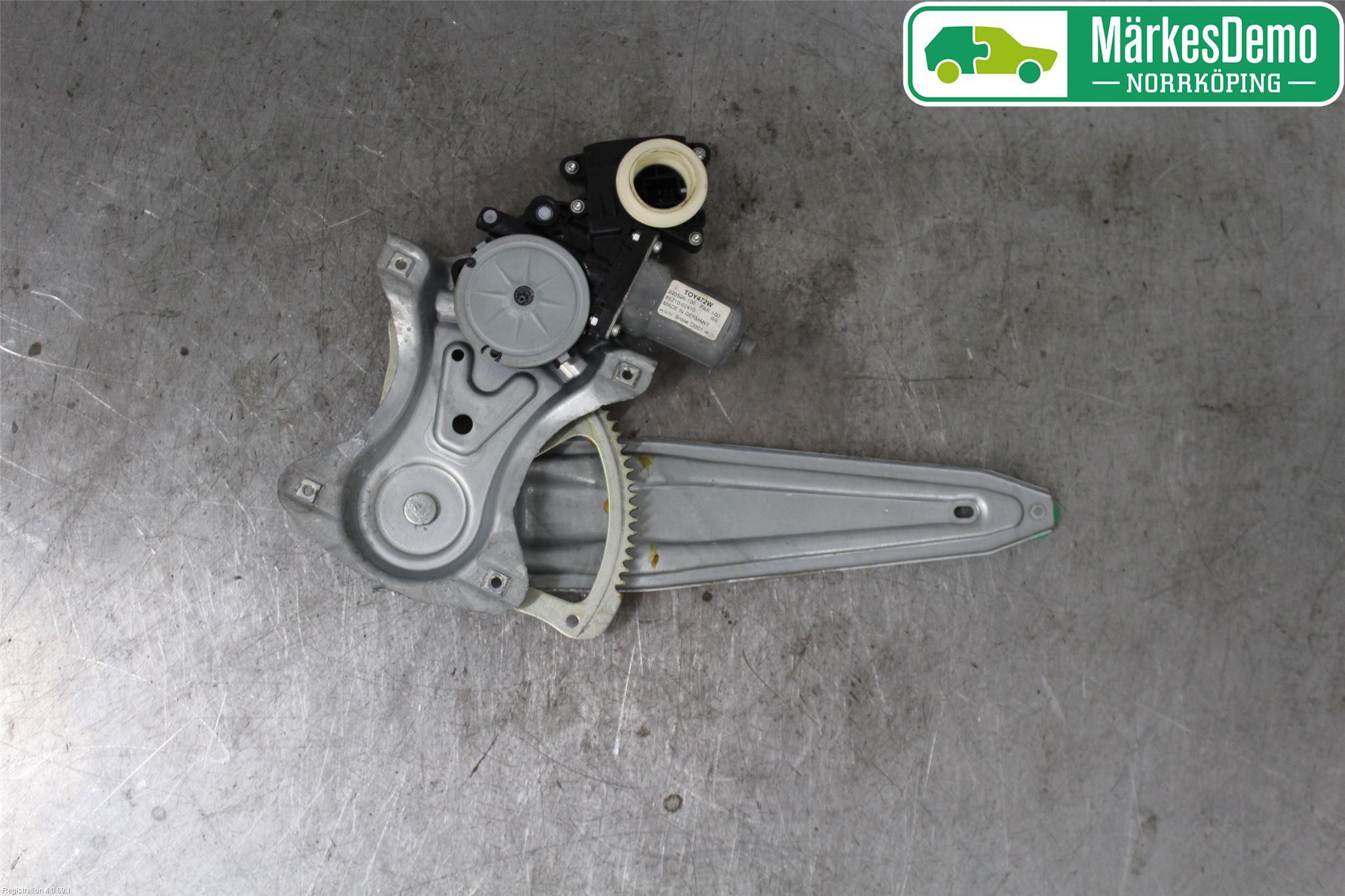 Toyota AURIS 10-12 Fönsterhiss El Kompl