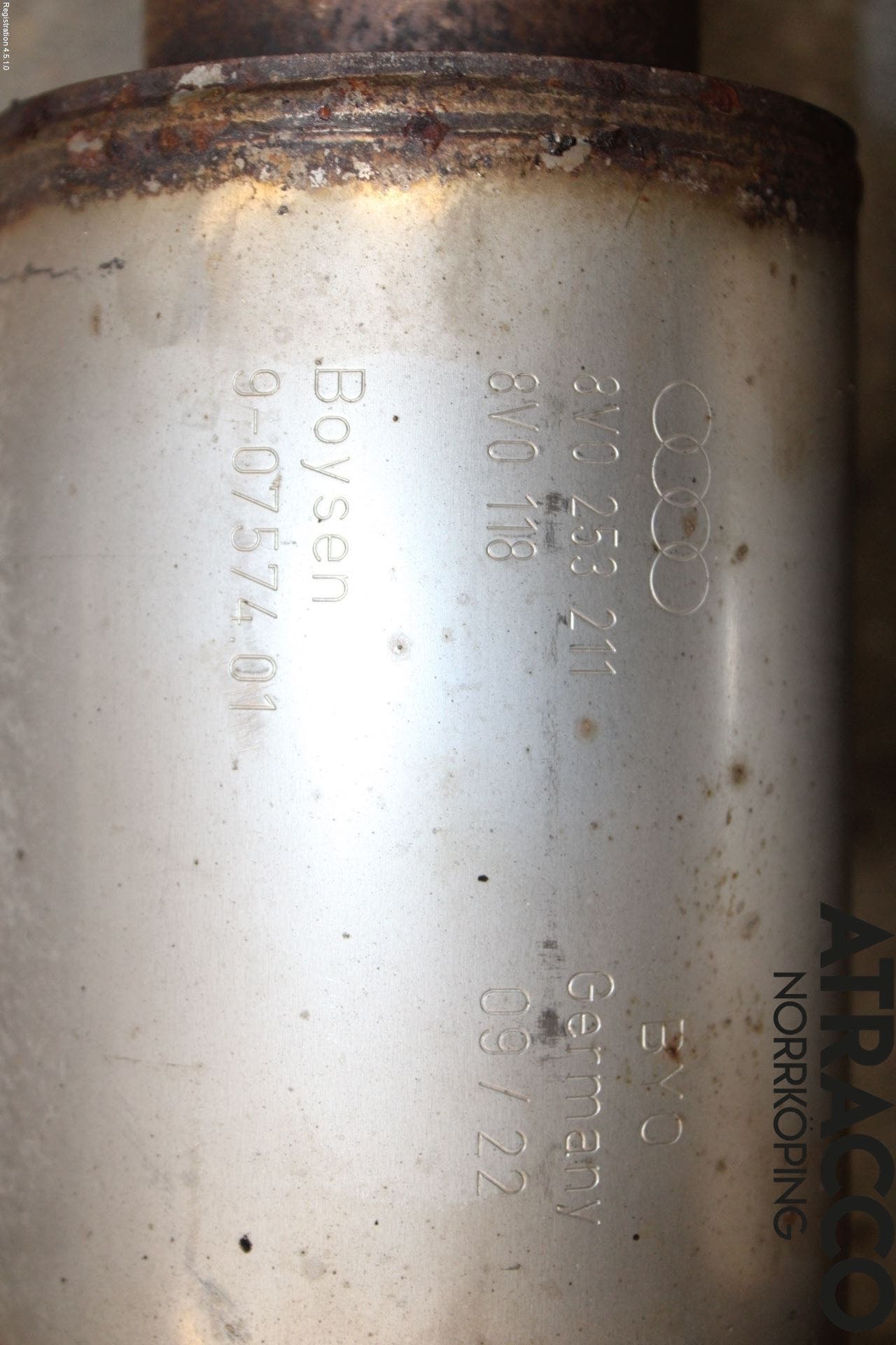 Audi A3/S3 8Y 21- Avgas Halvsats