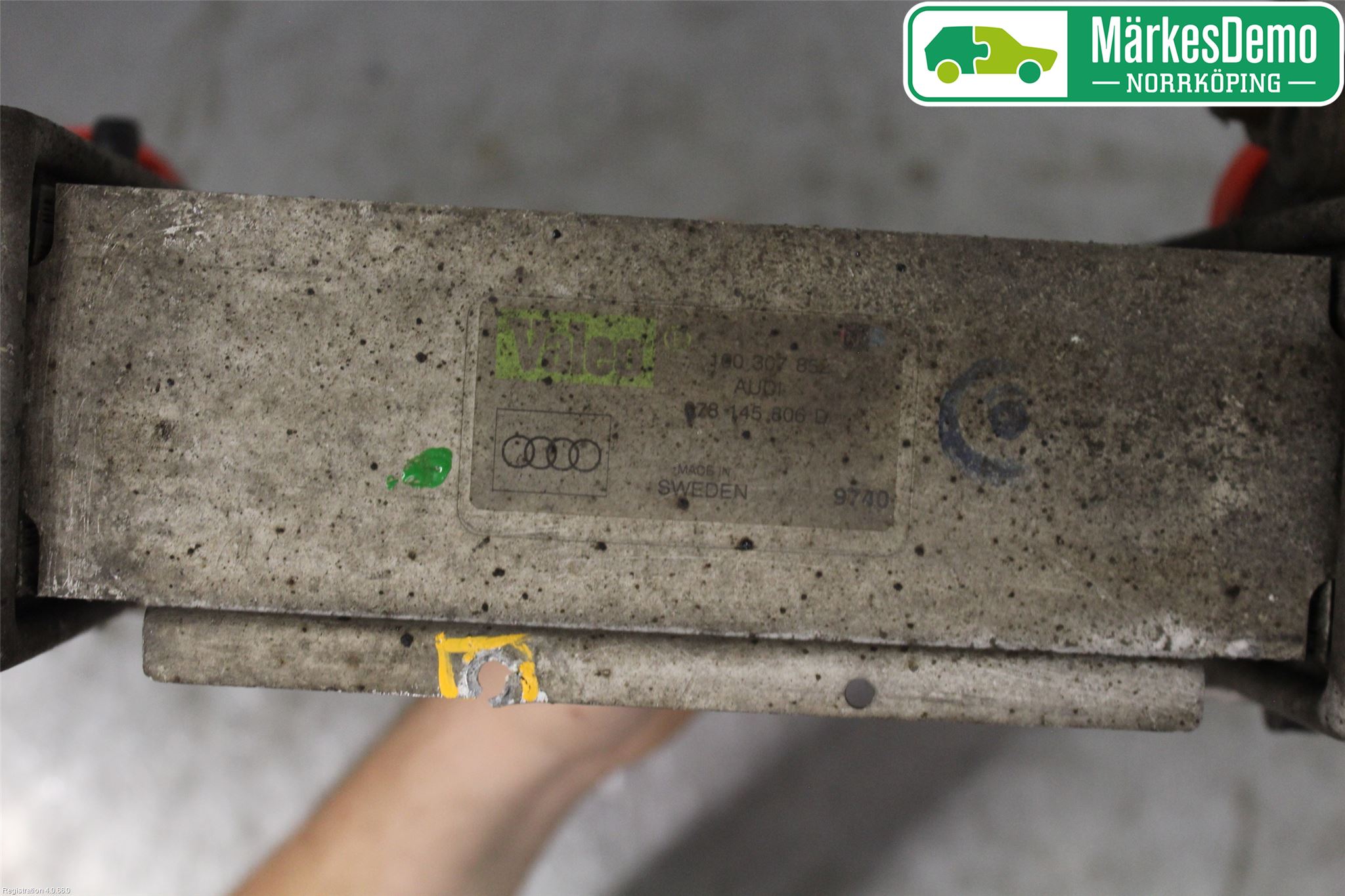 Audi A4/S4 99B-00 Laddluft-Intercooler Kyl