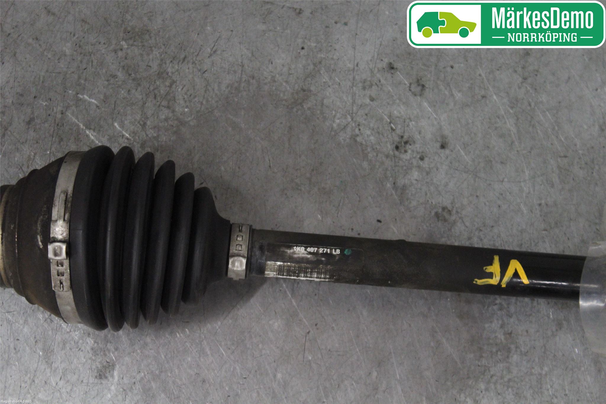 Skoda OCTAVIA (5E) 13-20 Drivaxel Fram Vänster