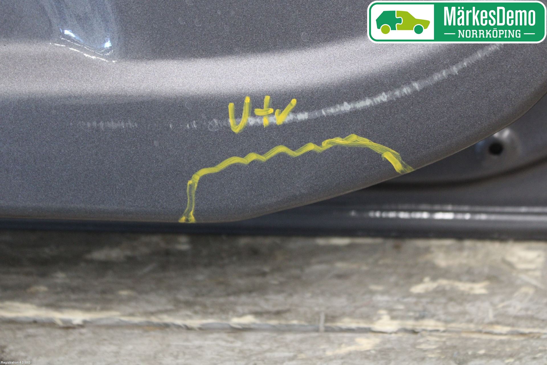 Renault MEGANE III 09-15 Dörr Bak Vänster